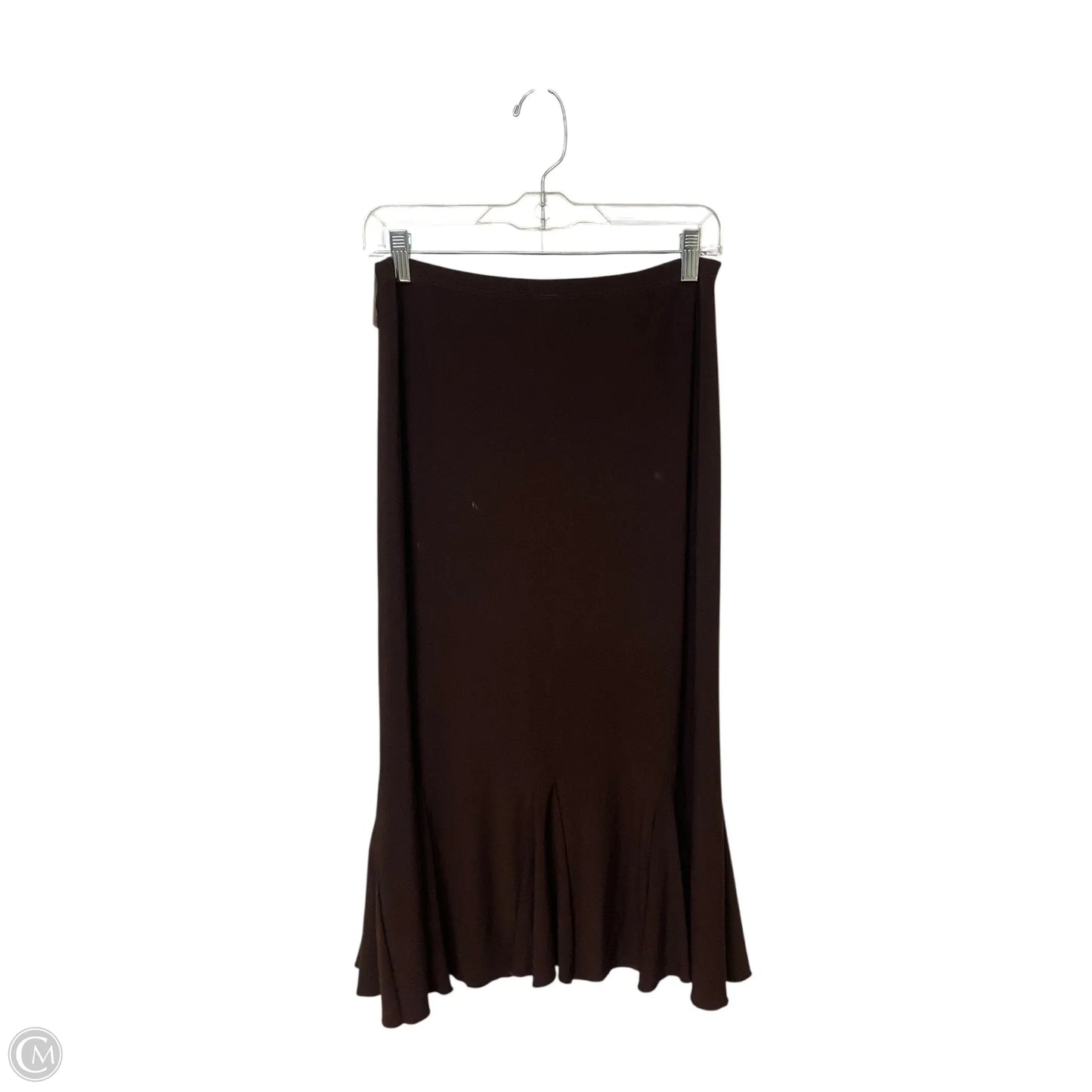 Skirt Maxi By Susan Lawrence In Brown, Size: M