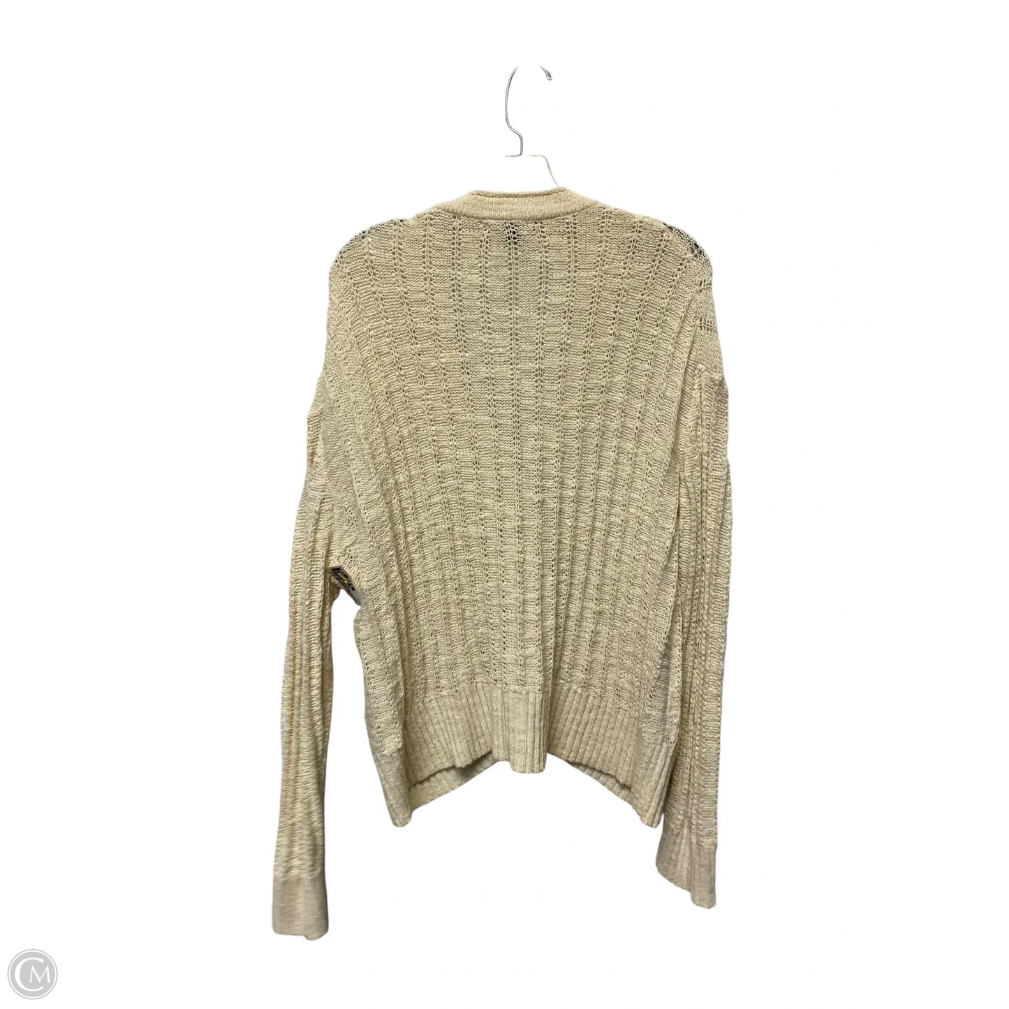 Cardigan By J. Crew In Cream, Size: L