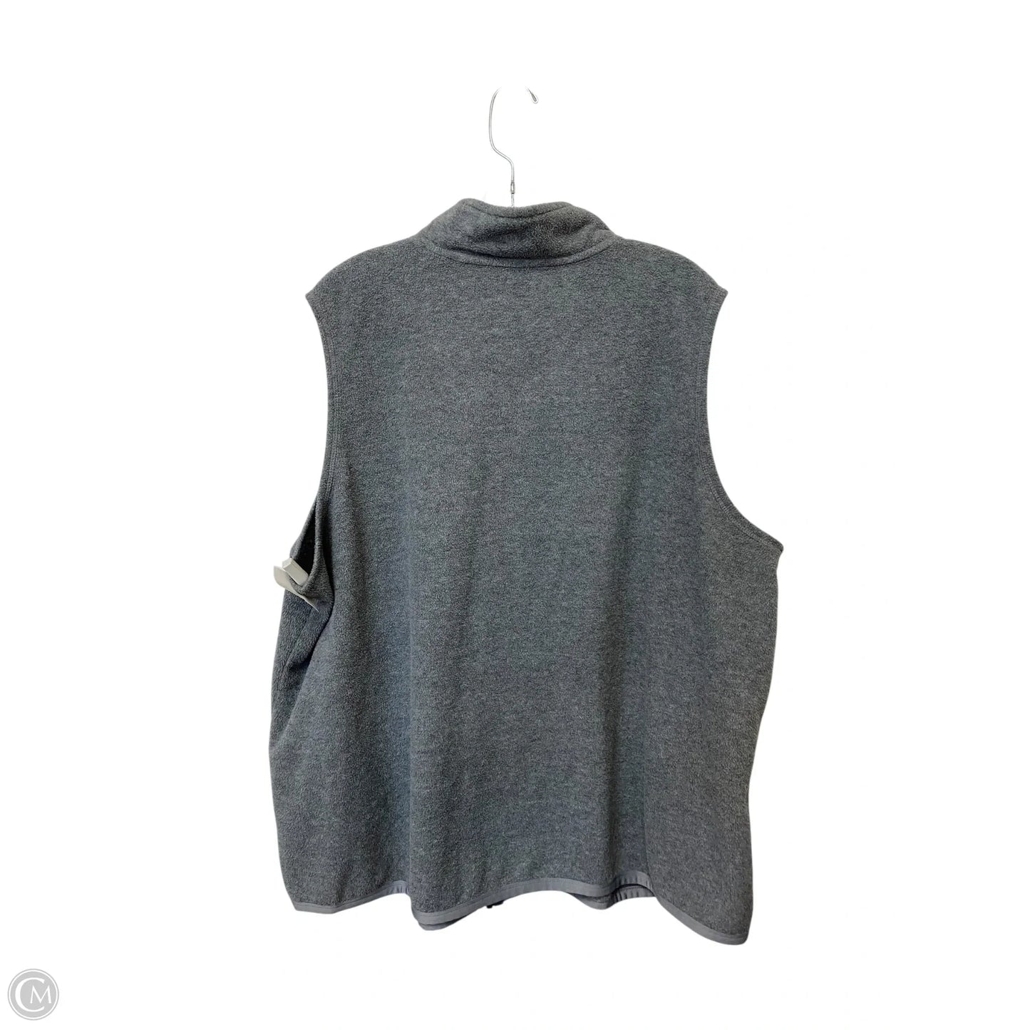 Vest Fleece By Woman Within In Grey, Size: 2x