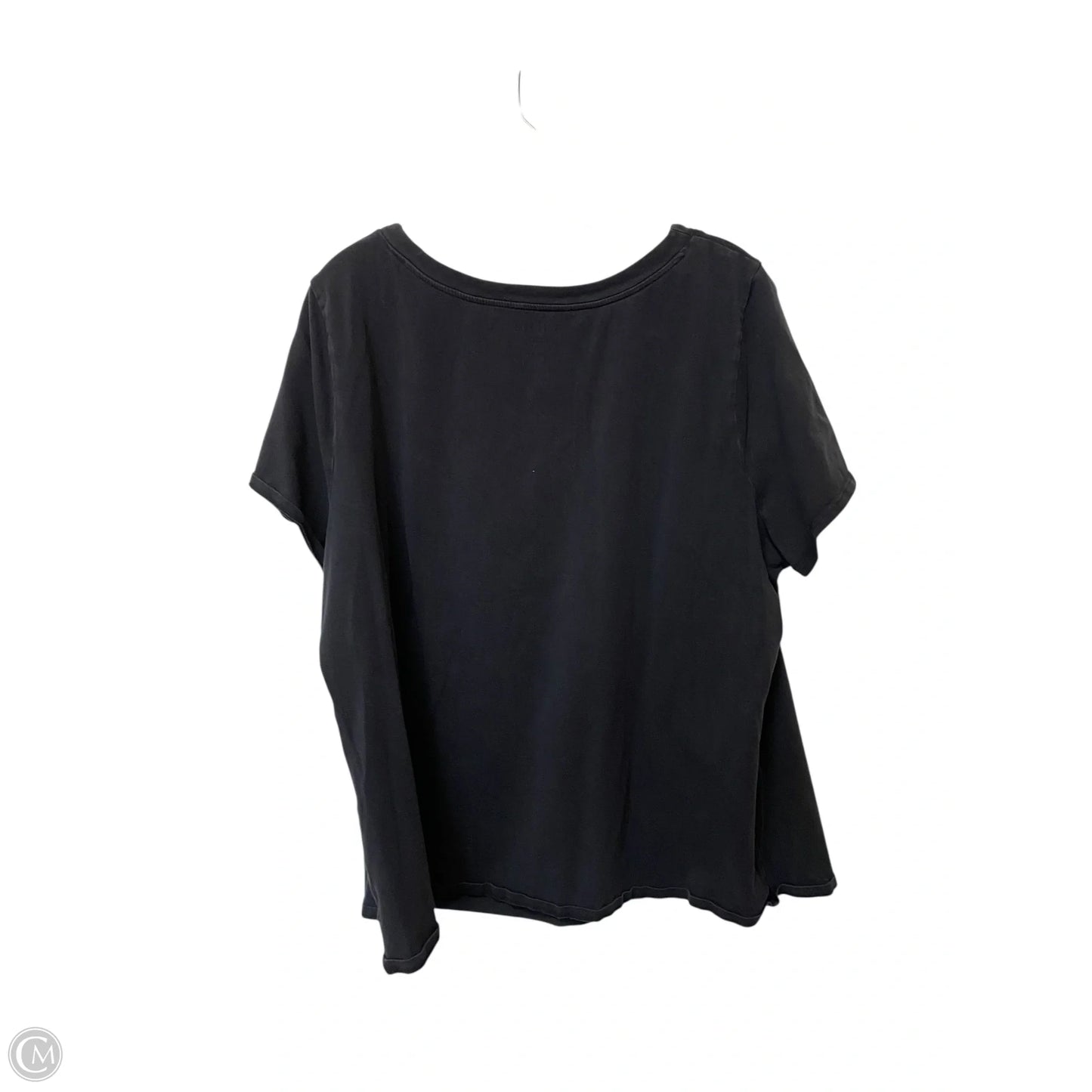 Top Short Sleeve Basic By Lane Bryant In Black, Size: 26