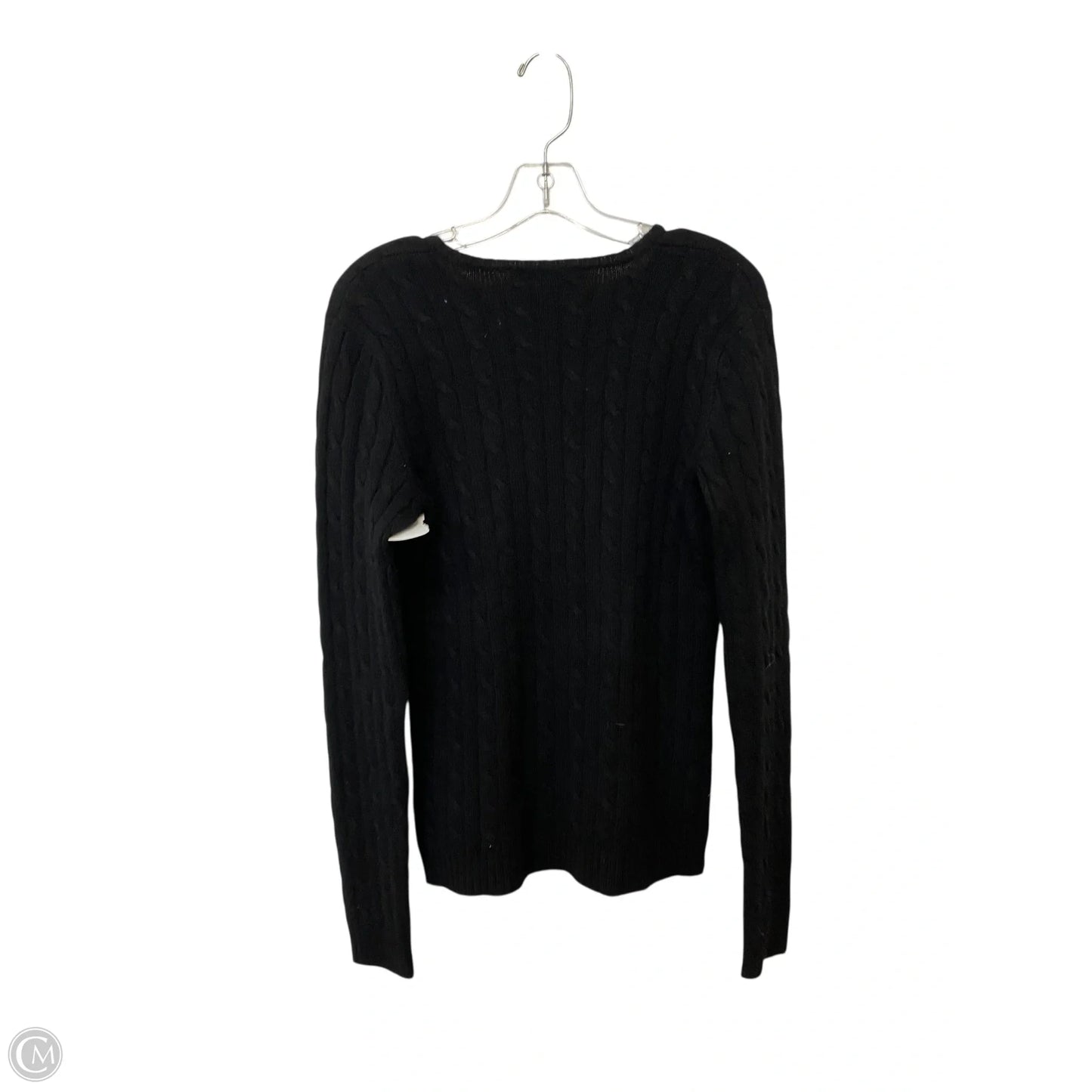 Sweater Cashmere By Ralph Lauren In Black, Size: L