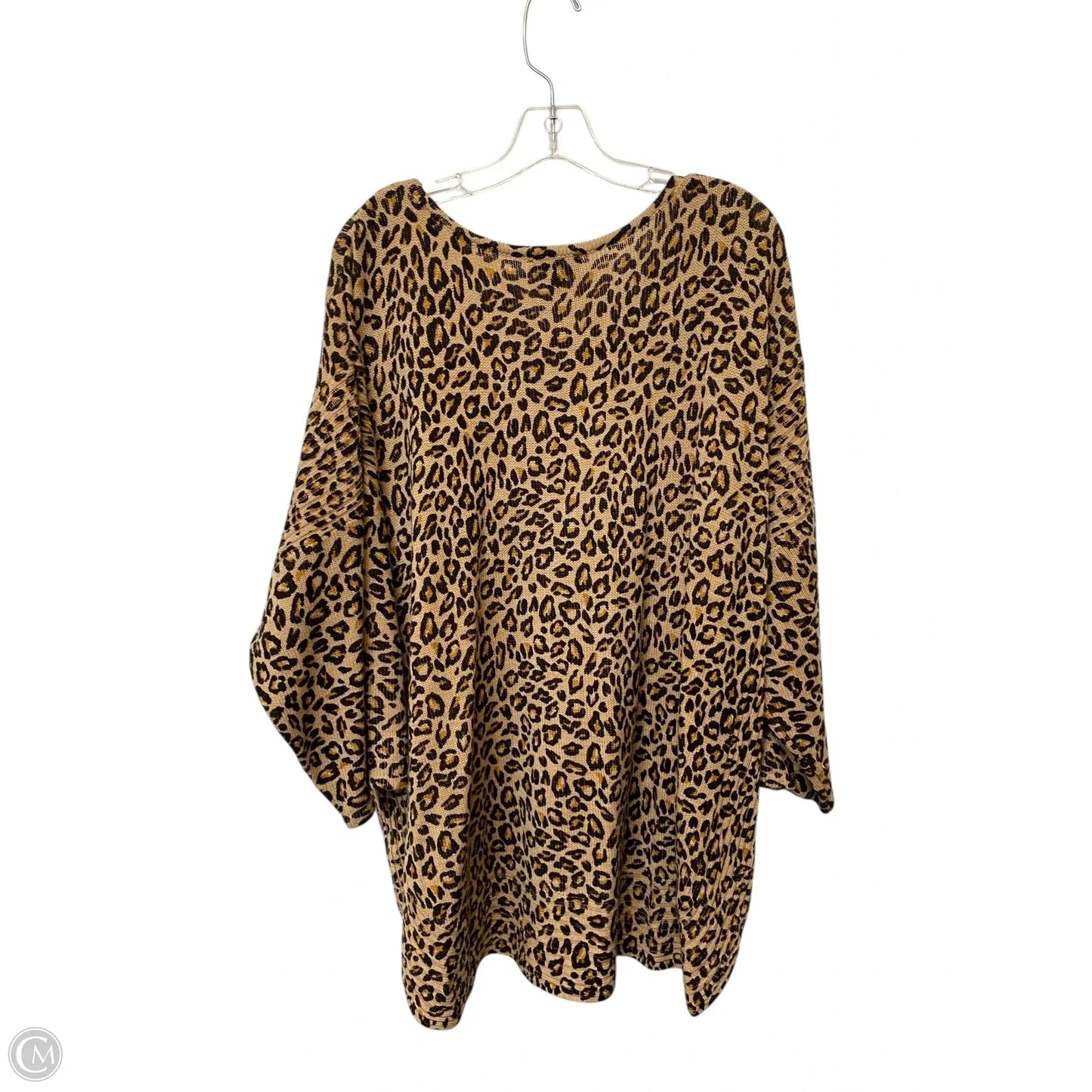 Sweater By Ana In Animal Print, Size: 3x
