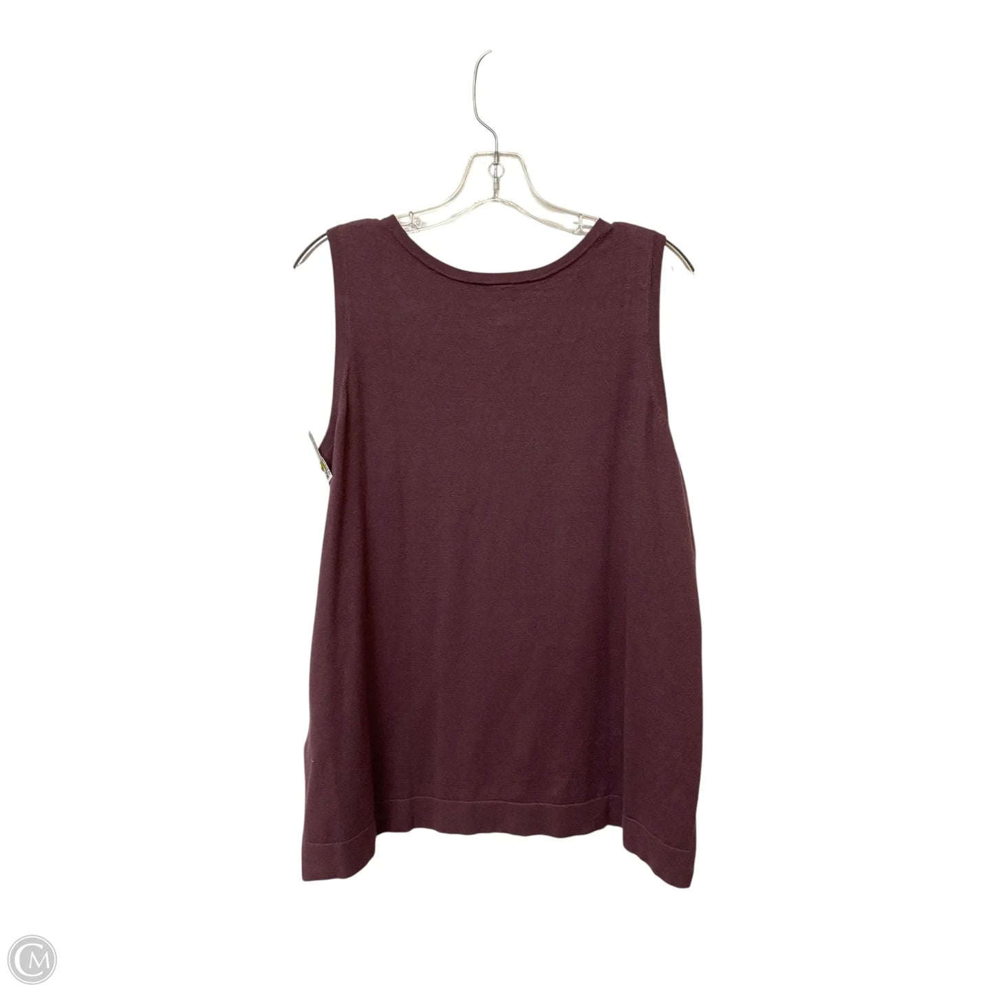 Top 2pc Long Sleeve By Clothes Mentor In Purple, Size: L