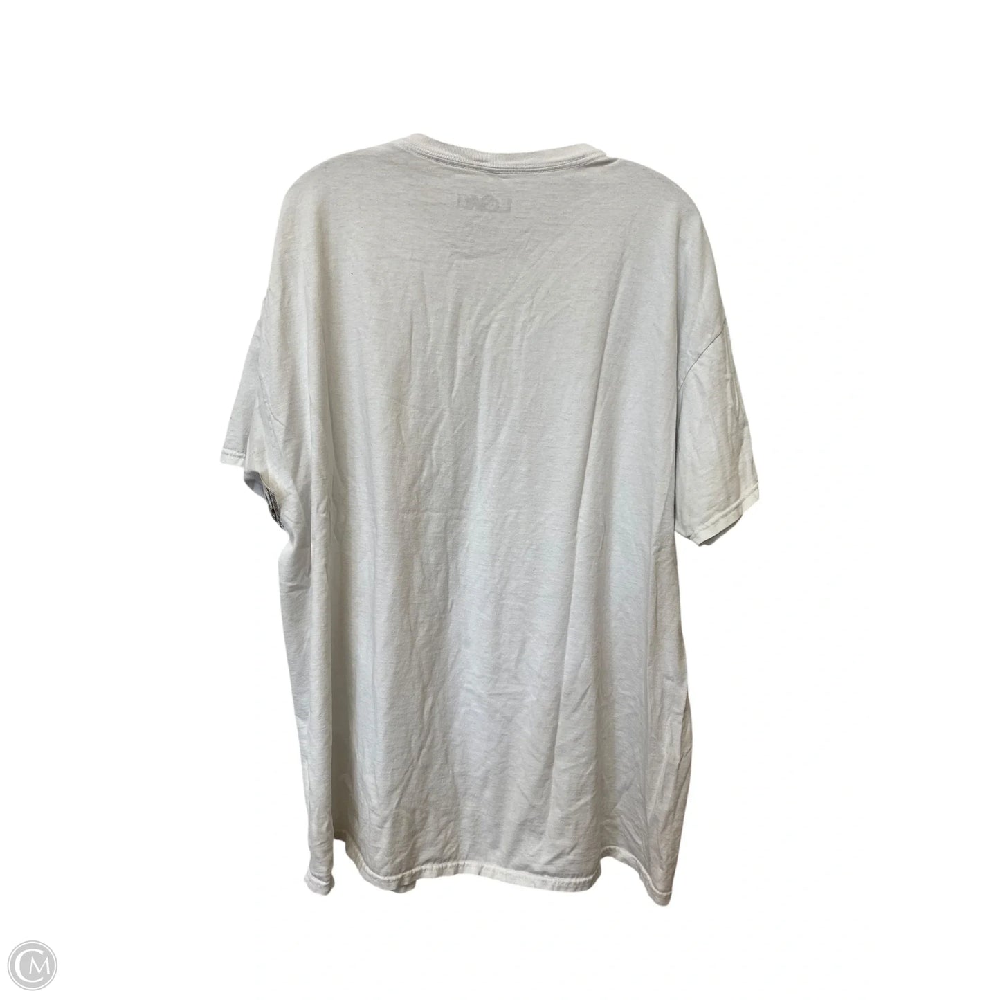 Top Short Sleeve Basic By Cmf In White, Size: 2x