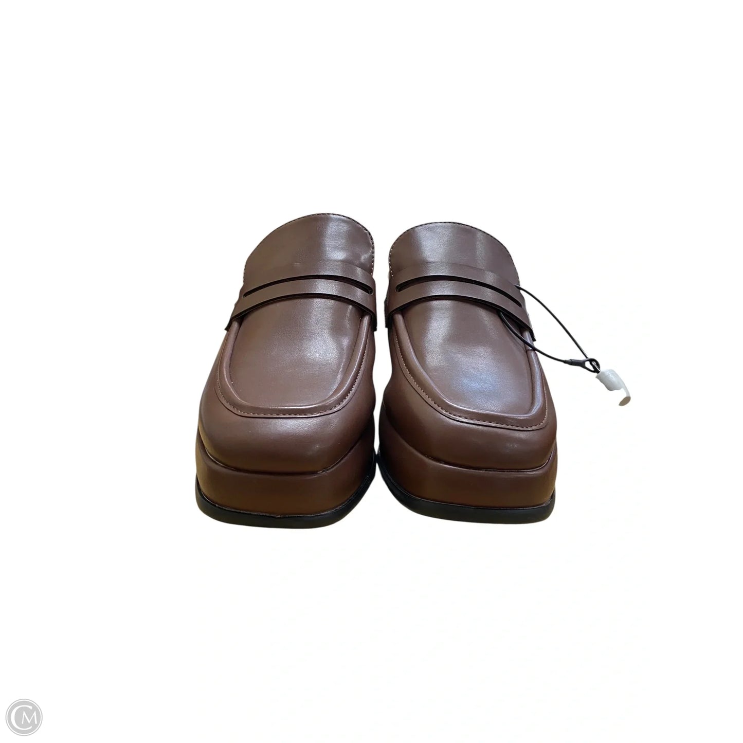 Shoes Heels Platform By Journee In Brown, Size: 8