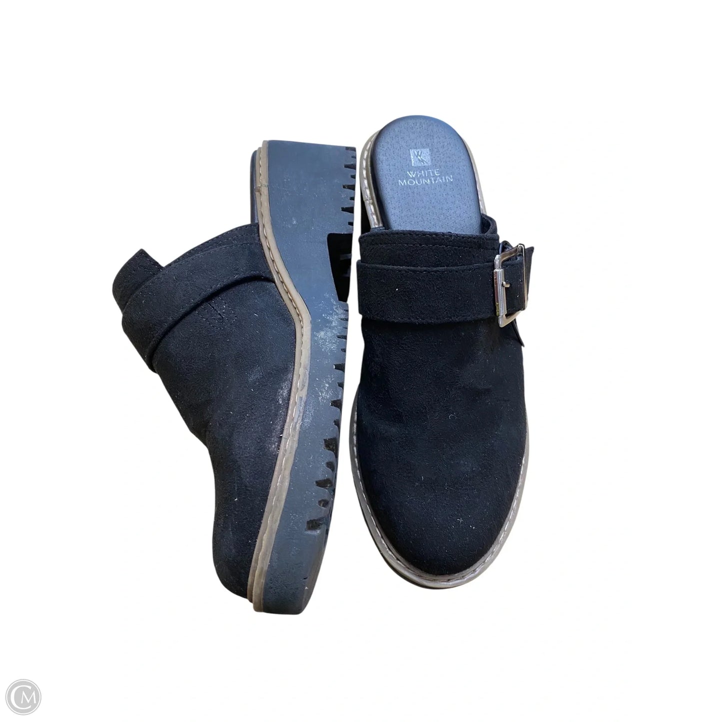 Shoes Heels Block By White Mountain In Black, Size: 8