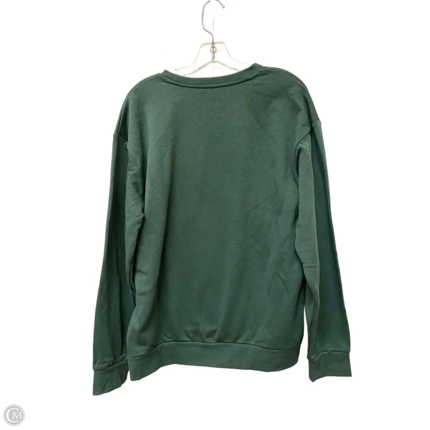Sweatshirt Crewneck By Cme In Green, Size: M