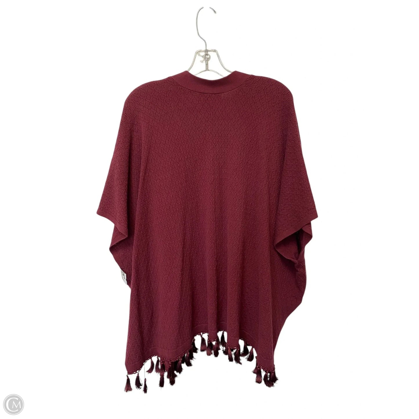 Cardigan By Lane Bryant In Maroon, Size: 14