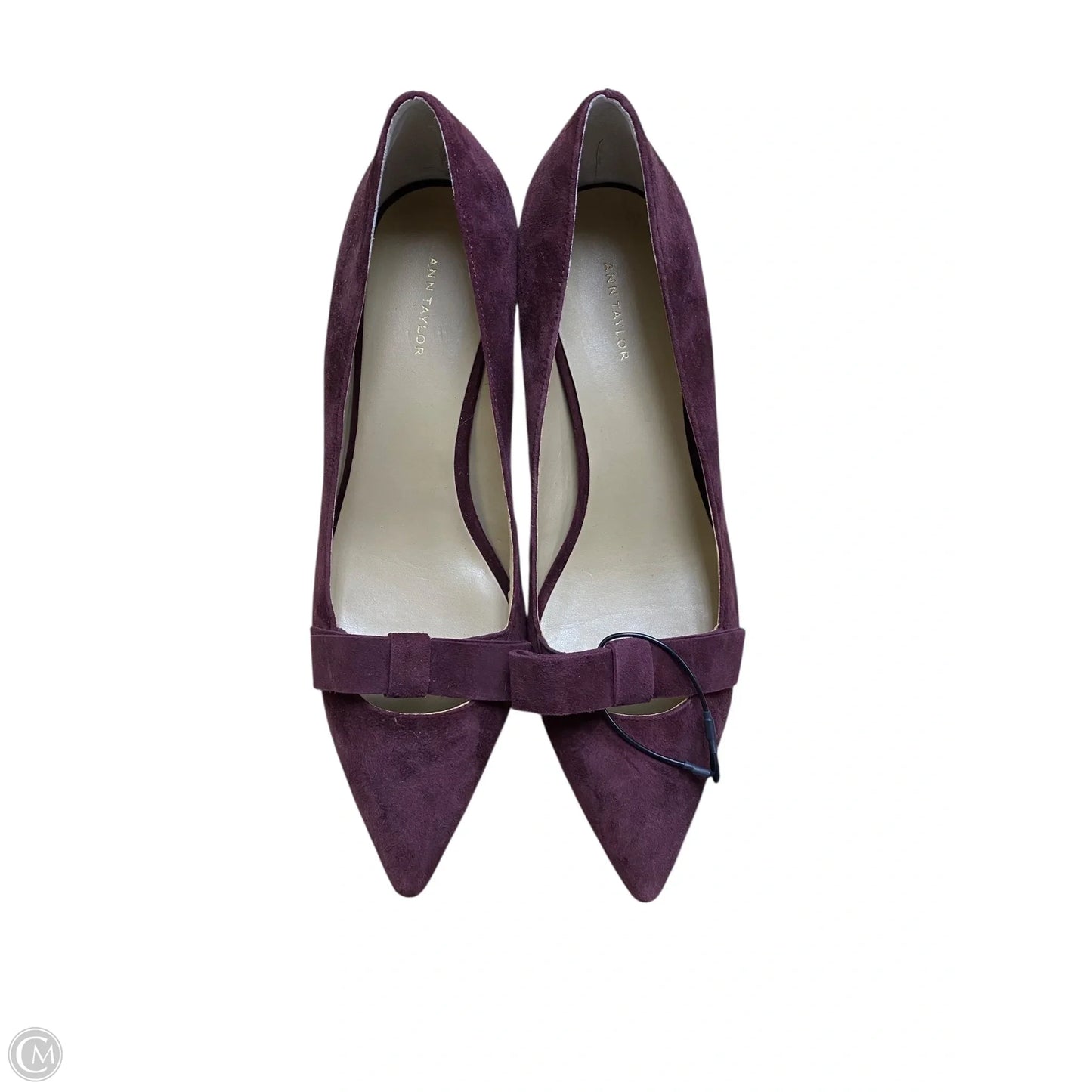 Shoes Heels Stiletto By Ann Taylor In Maroon, Size: 9