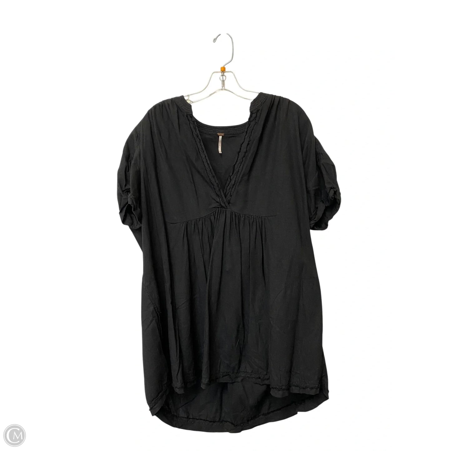 Top Short Sleeve Basic By Free People In Black, Size: M