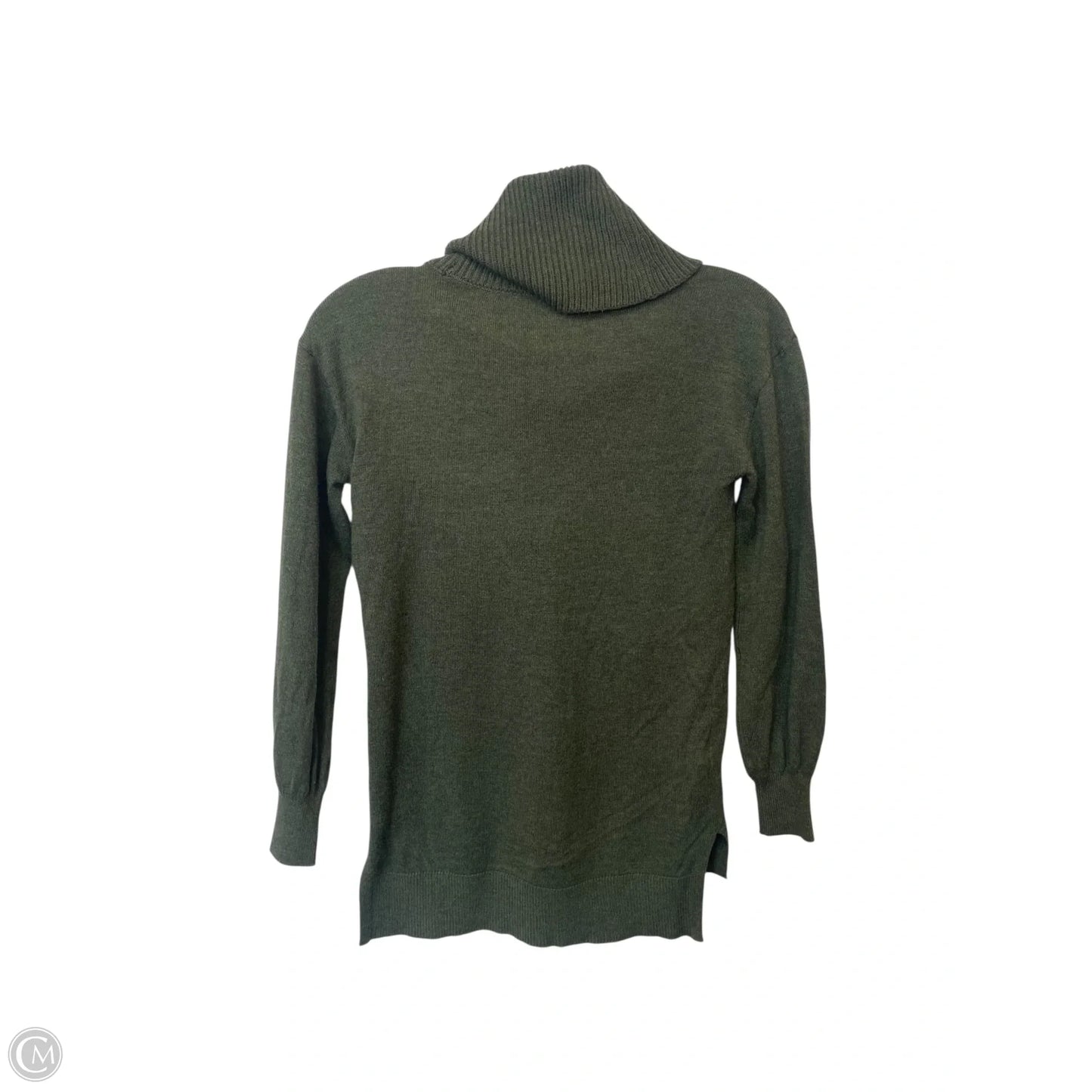 Sweater By Loft In Green, Size: Xxsp