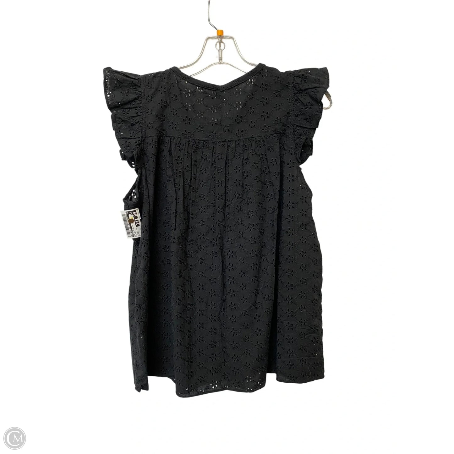 Top Sleeveless By Madewell In Black, Size: M