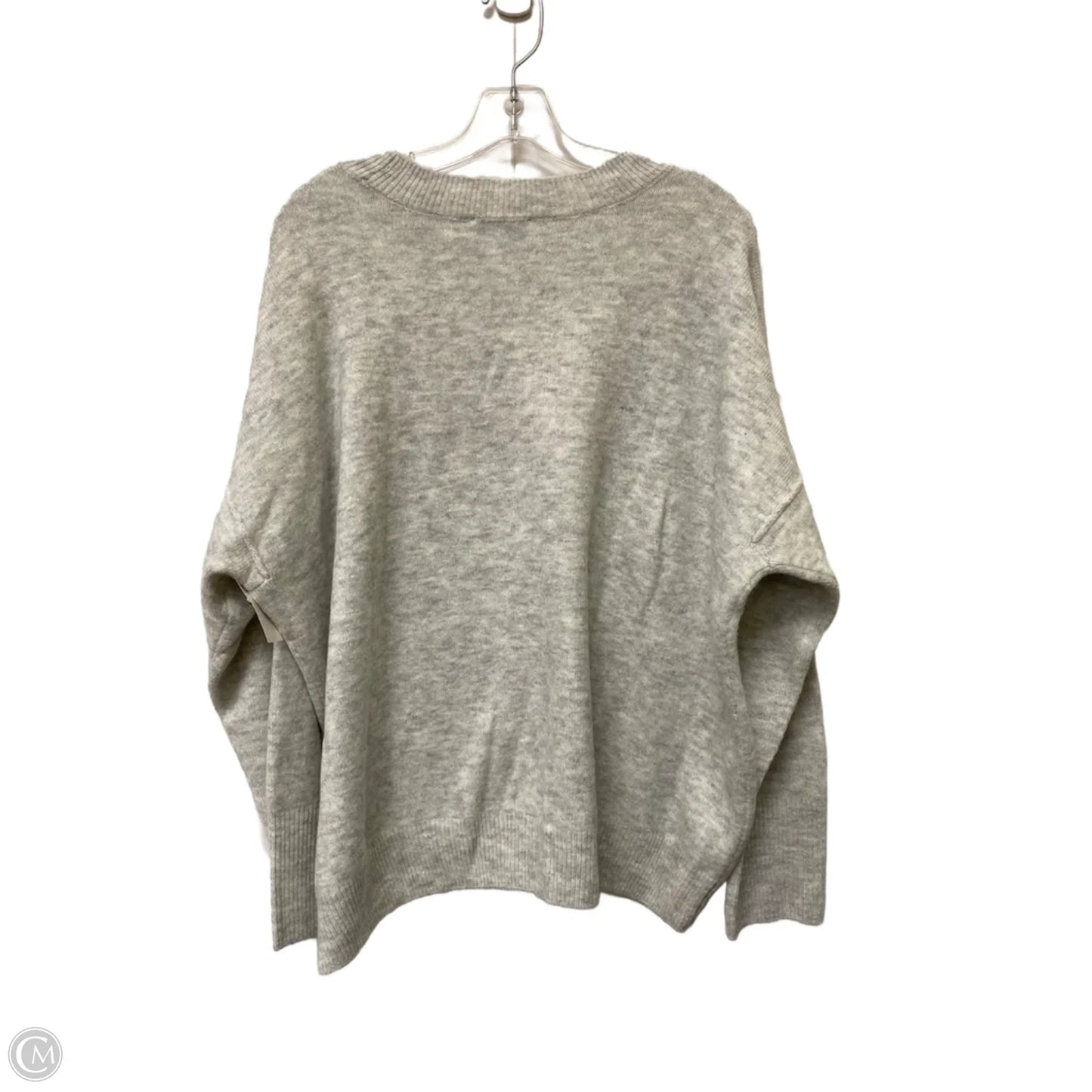 Sweater By Cece In Grey, Size: L