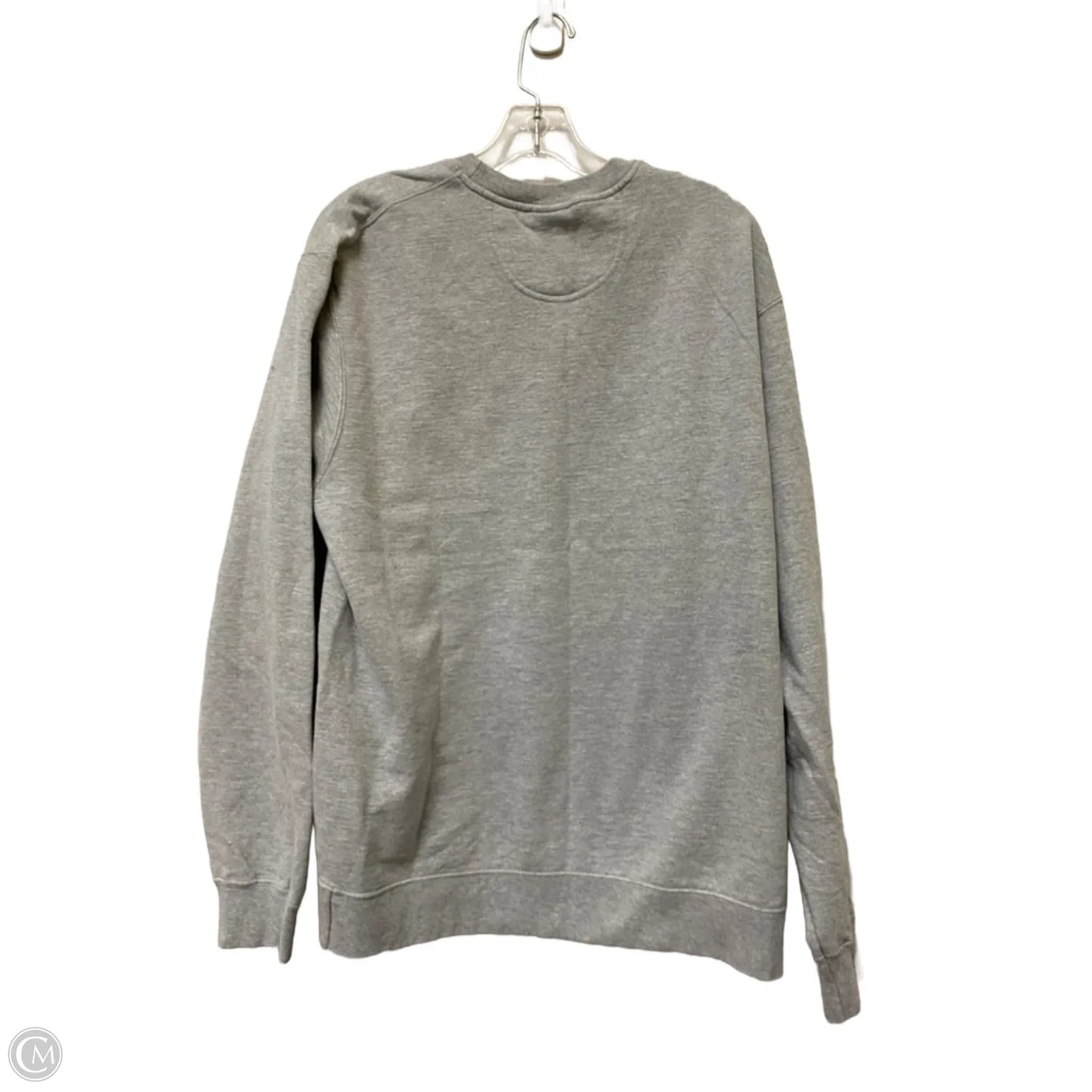 Sweatshirt Crewneck By Port & Company In Grey, Size: L