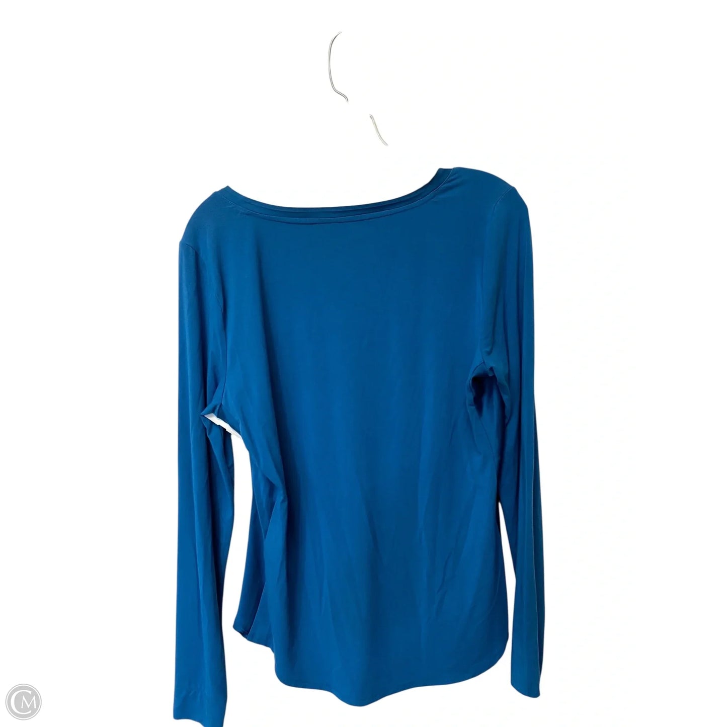 Top Long Sleeve By White House Black Market In Blue, Size: M