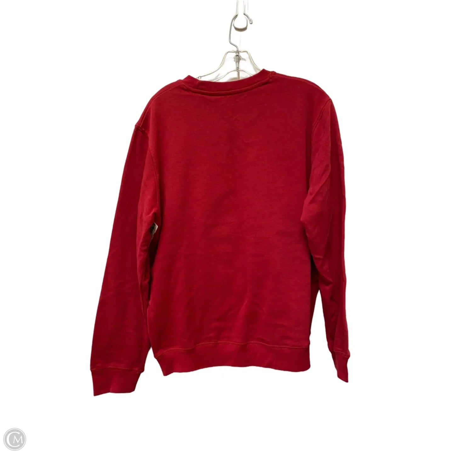 Sweatshirt Crewneck By Clothes Mentor In Red, Size: L