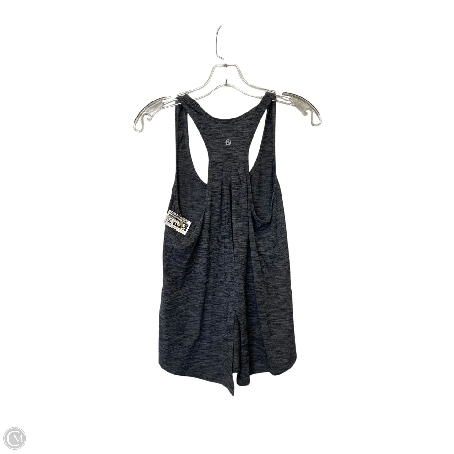 Athletic Tank Top By Lululemon In Grey, Size: S