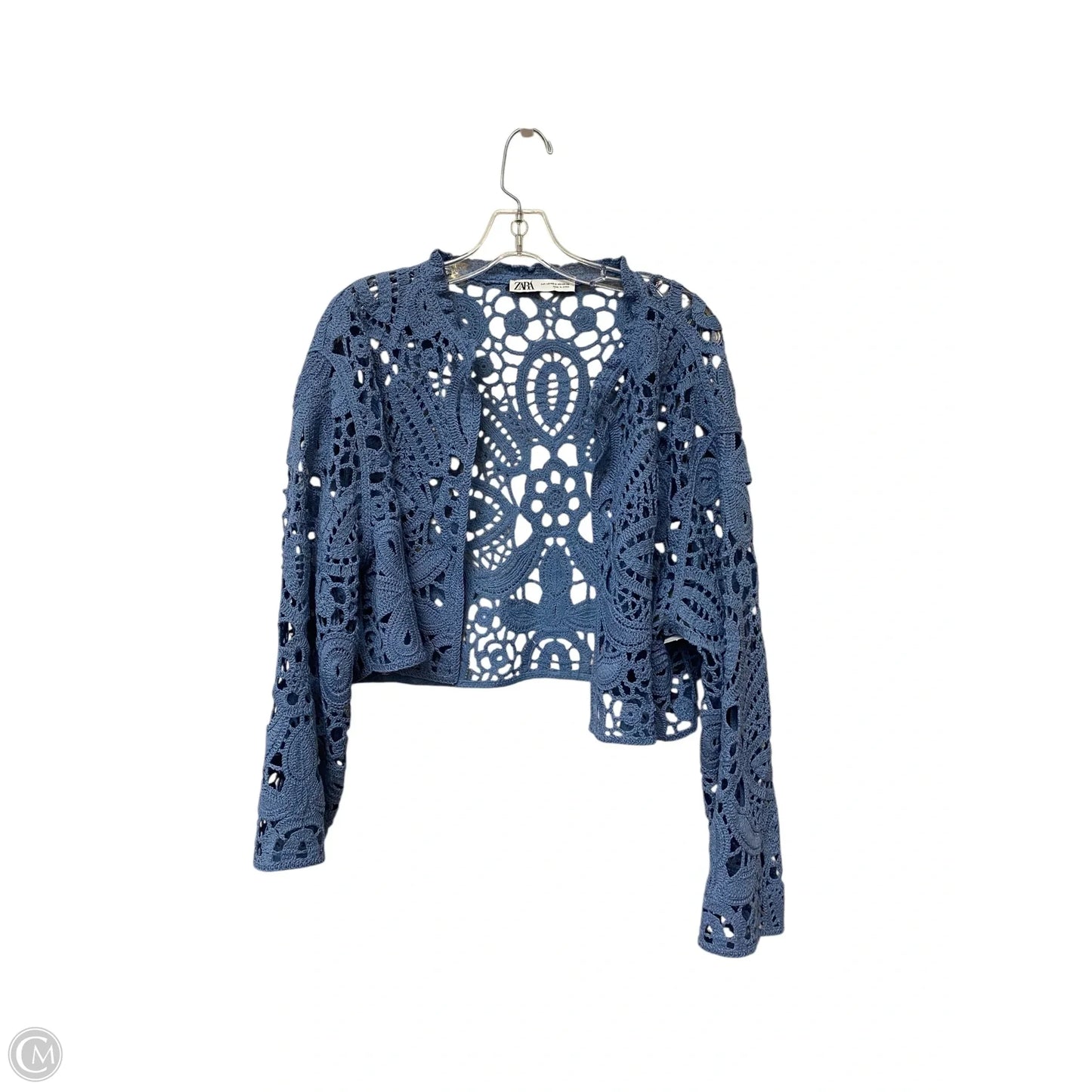 Shawl By Zara In Blue, Size: Xs