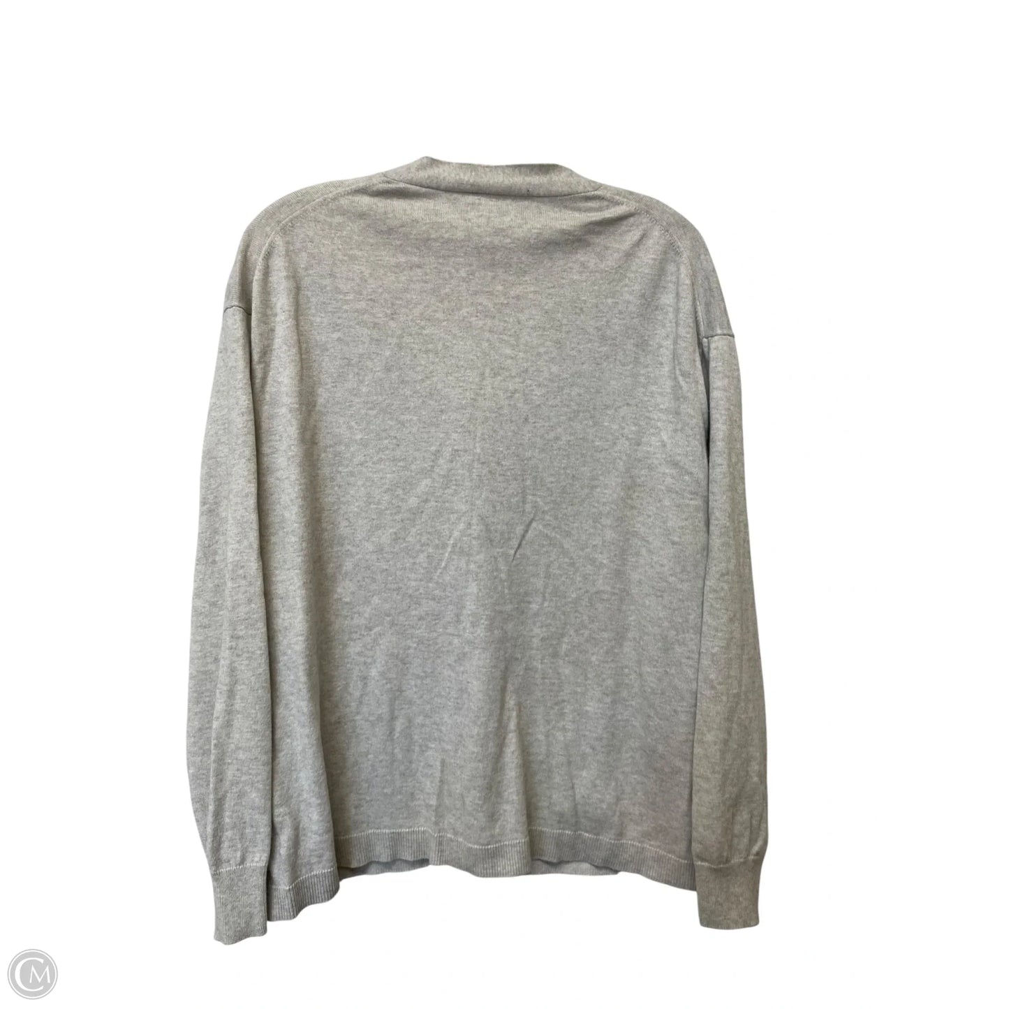Sweater Cardigan By J. Crew In Grey, Size: 2x