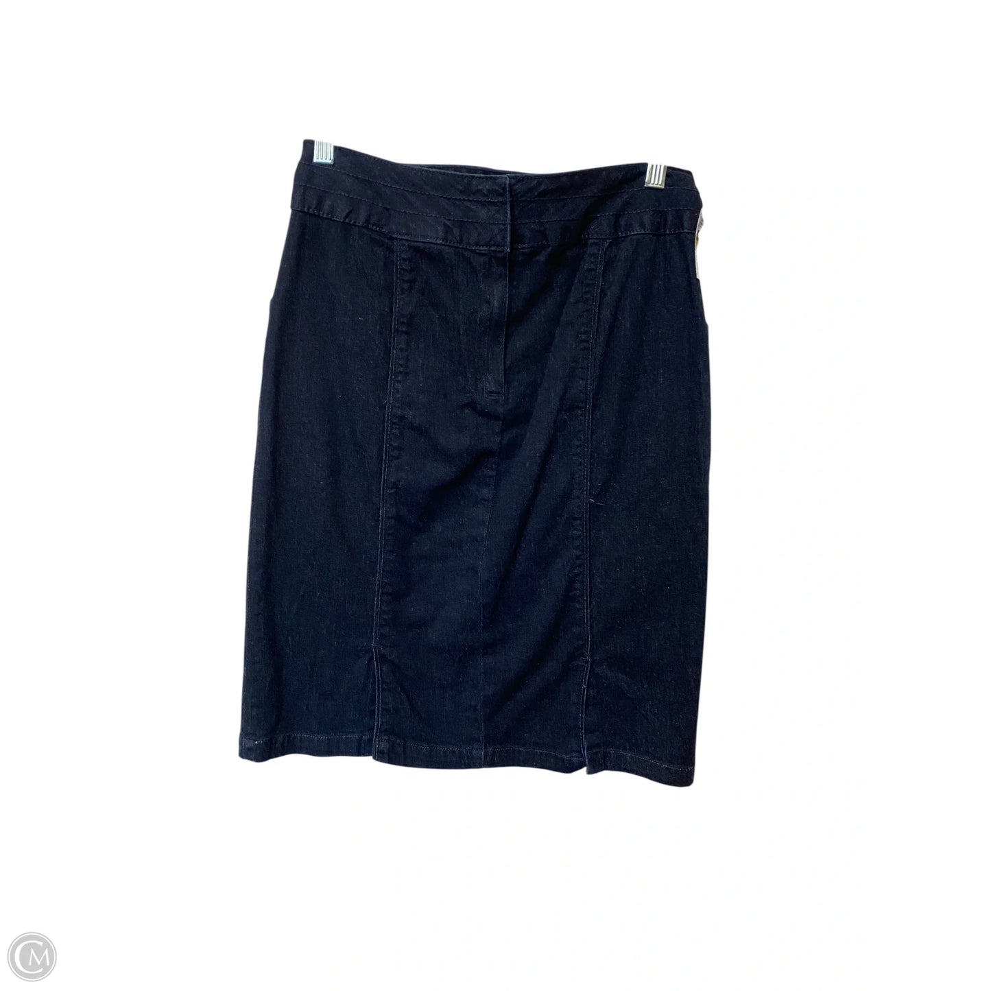 Skirt Midi By Mossimo In Blue Denim, Size: 4