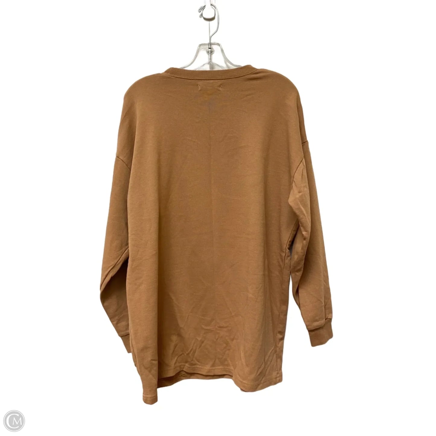 Top Long Sleeve By Grayson Threads In Brown, Size: M