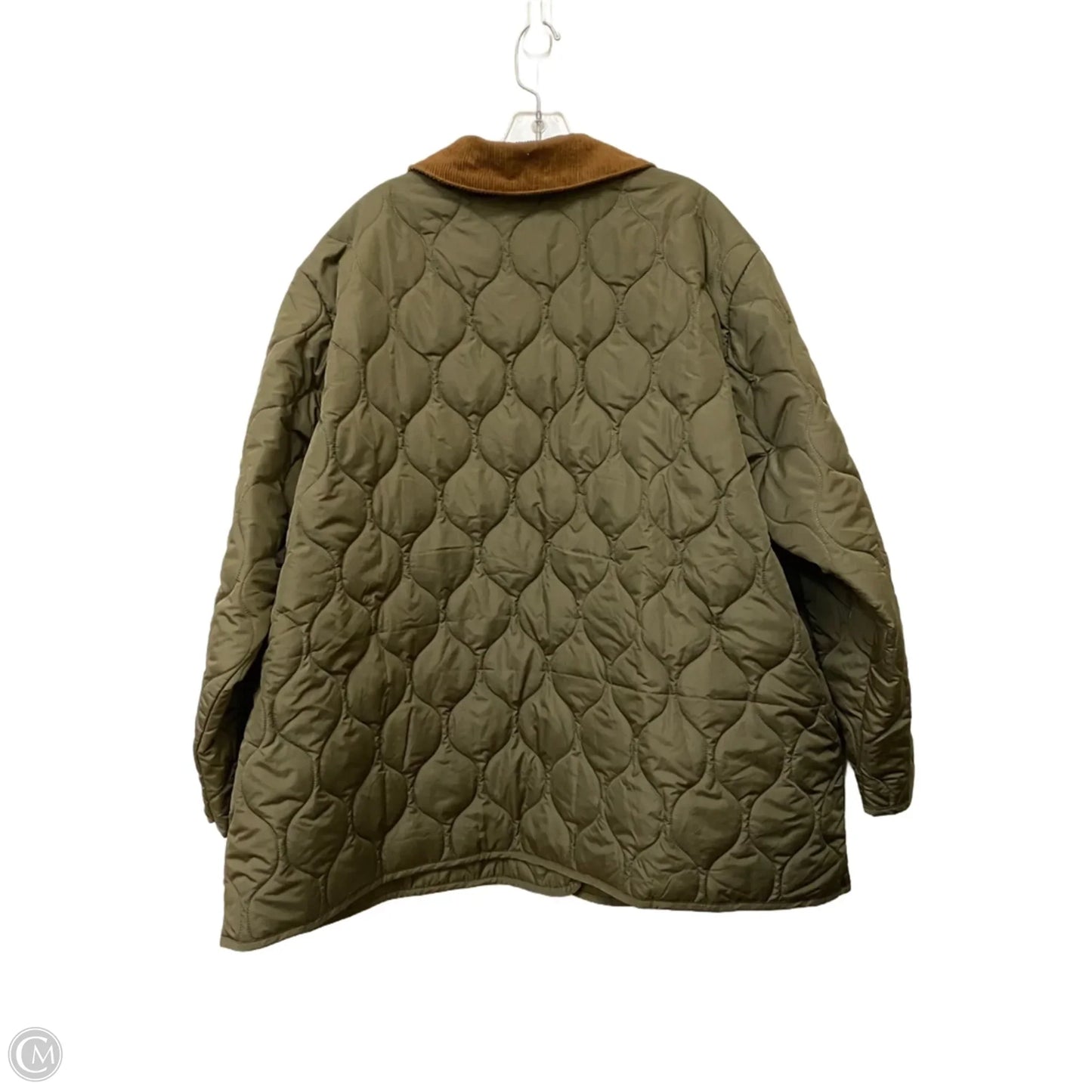 Jacket Puffer & Quilted By Old Navy In Green, Size: 3x