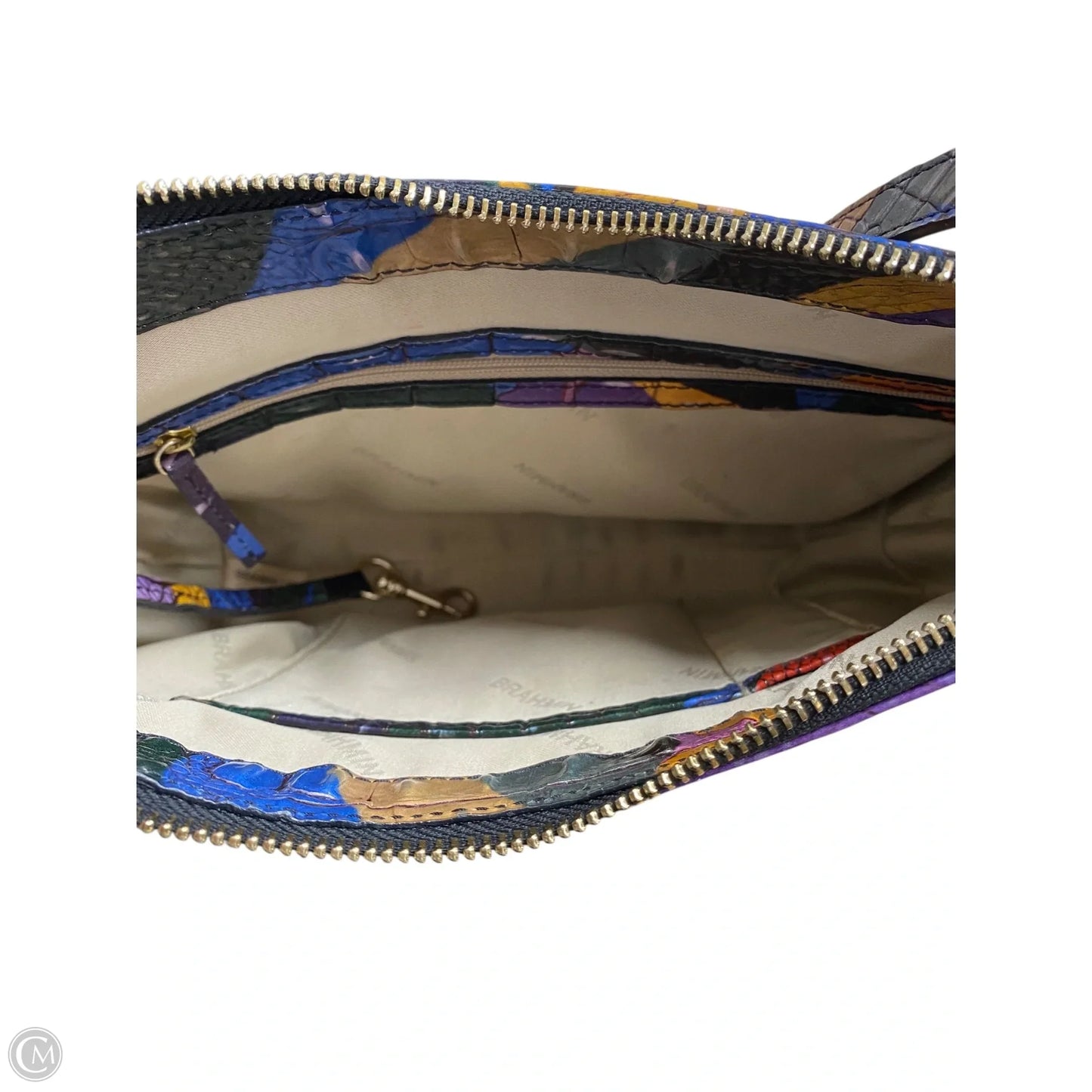 Crossbody Designer By Brahmin, Size: Medium