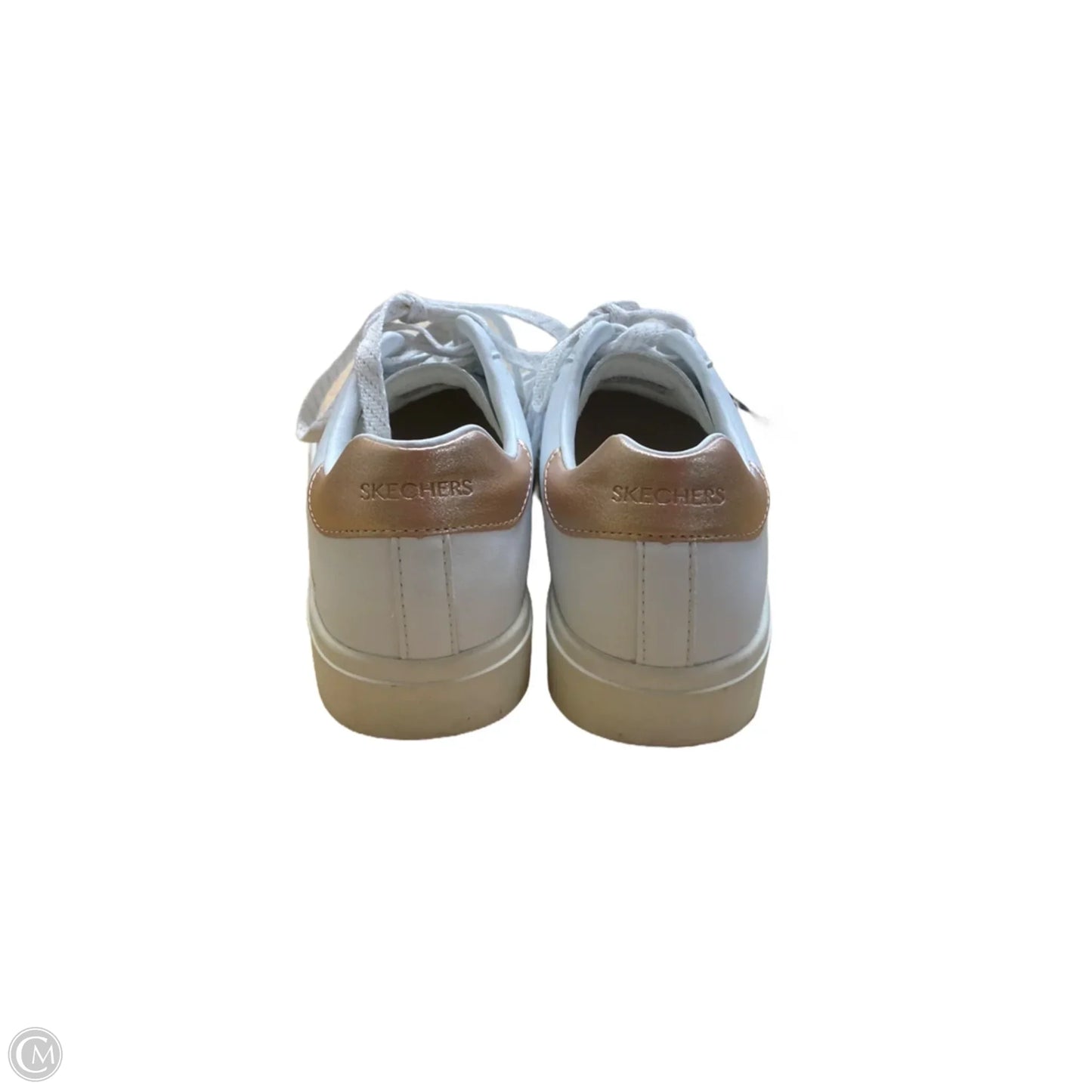 Shoes Sneakers By Skechers In White, Size: 7.5