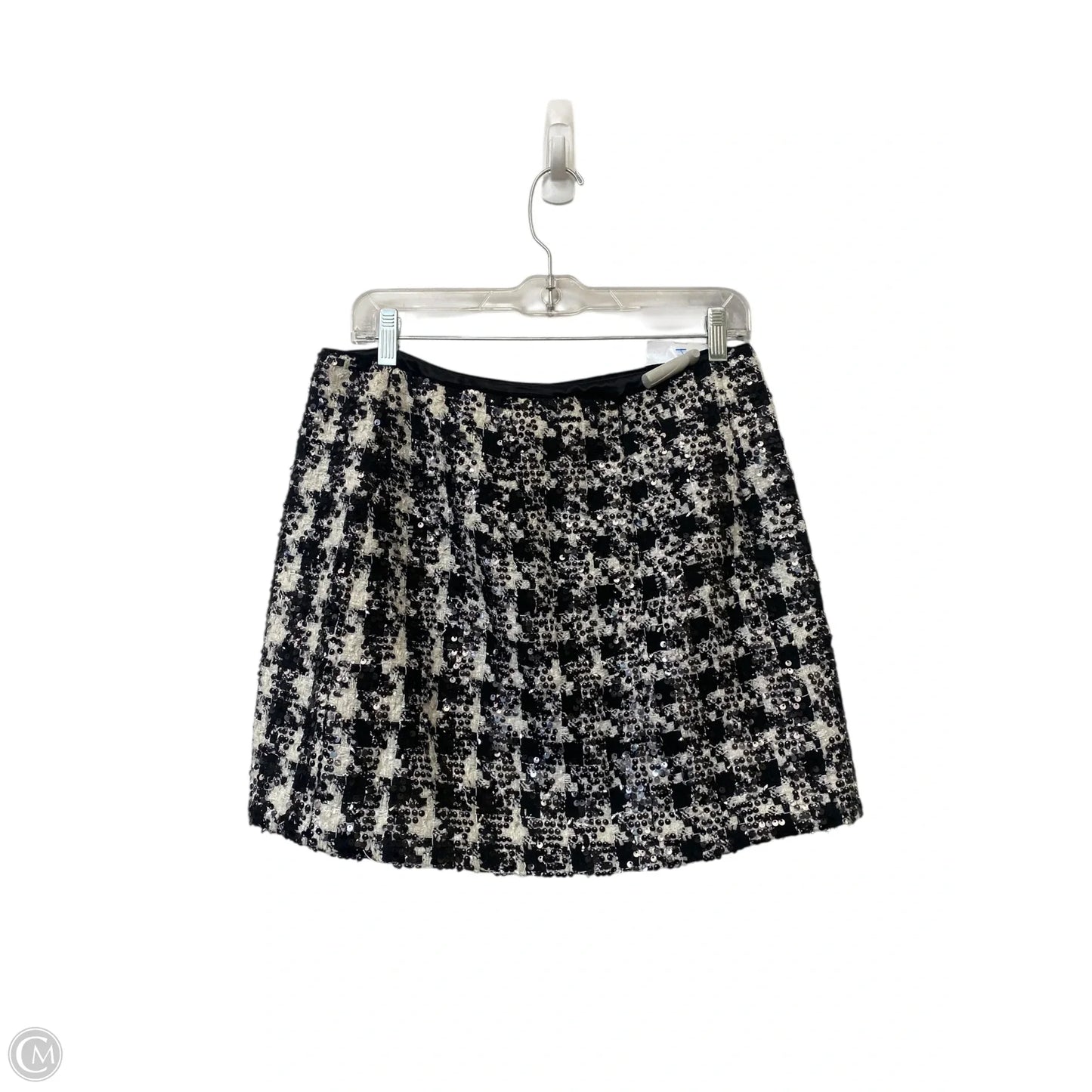 Skirt Suit 2pc By Antonio Melani In Black & White, Size: 8