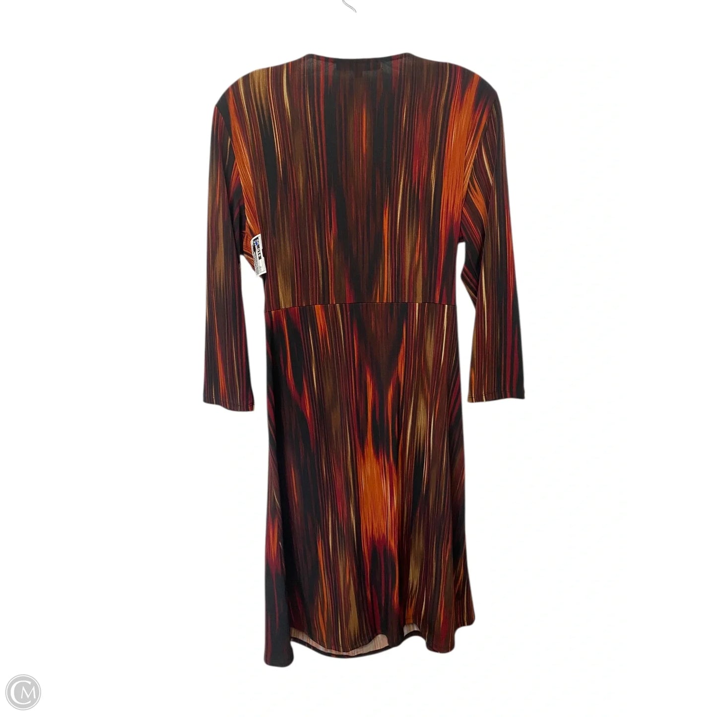Dress Casual Midi By Alex Marie In Striped Pattern, Size: M