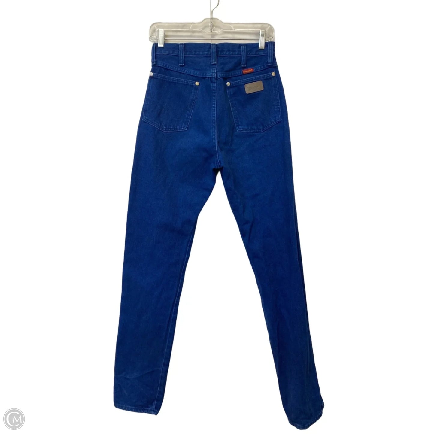 Jeans Straight By Wrangler In Blue Denim, Size: 6