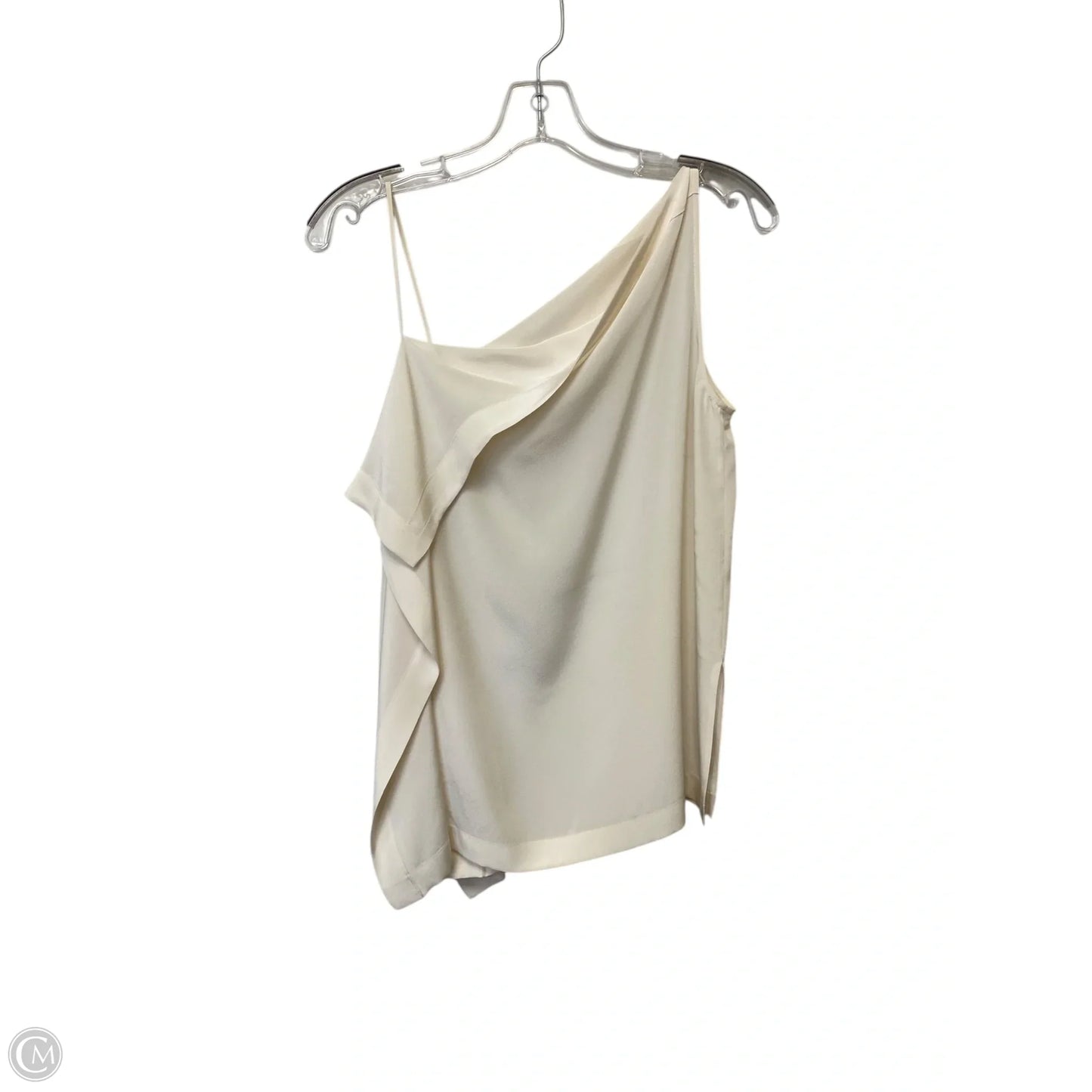 Top Sleeveless By Clothes Mentor In Cream, Size: 4