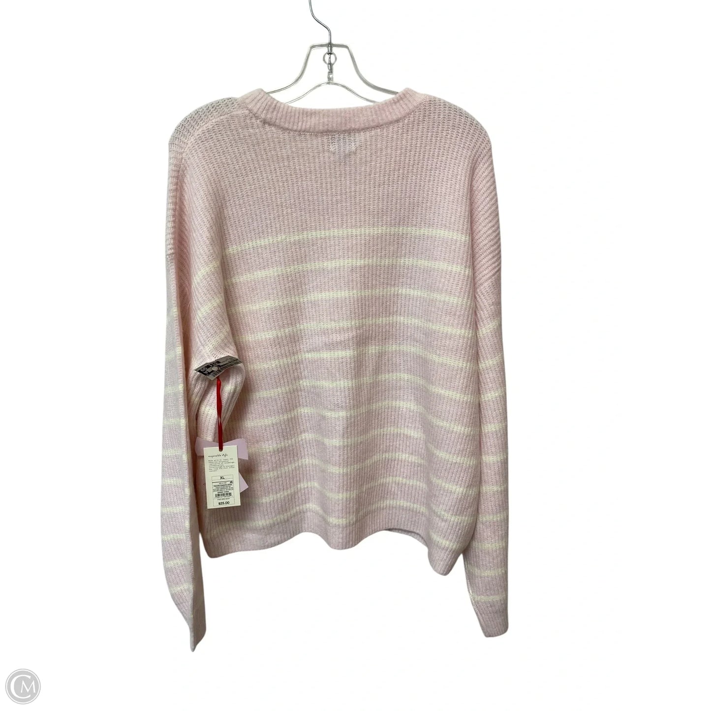 Sweater By A New Day In Pink, Size: Xl
