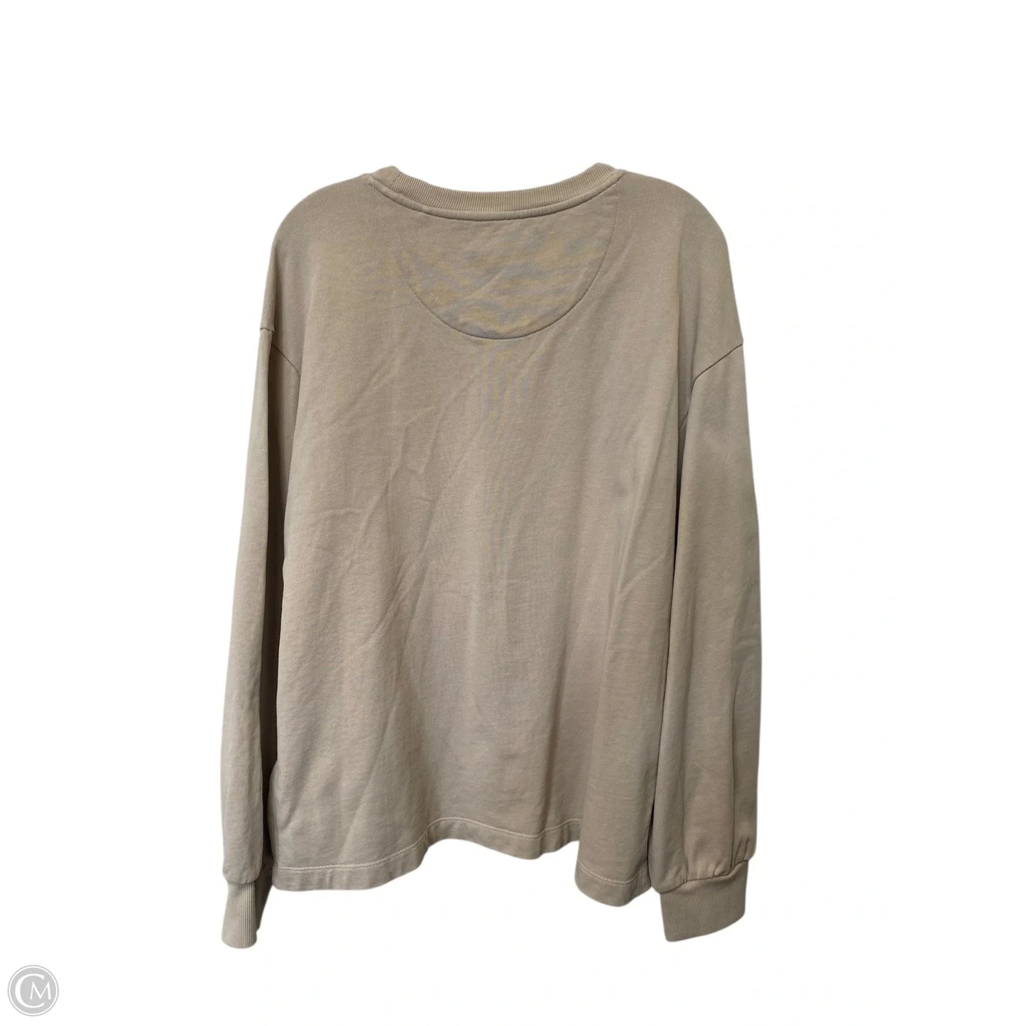 Top Long Sleeve By Patagonia In Tan, Size: L