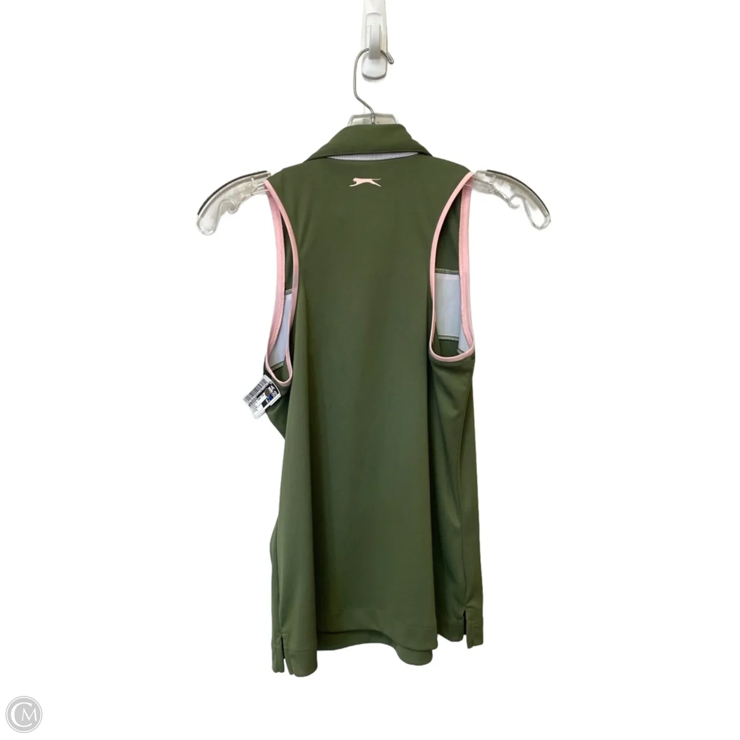 Athletic Tank Top By Slazenger In Green, Size: S