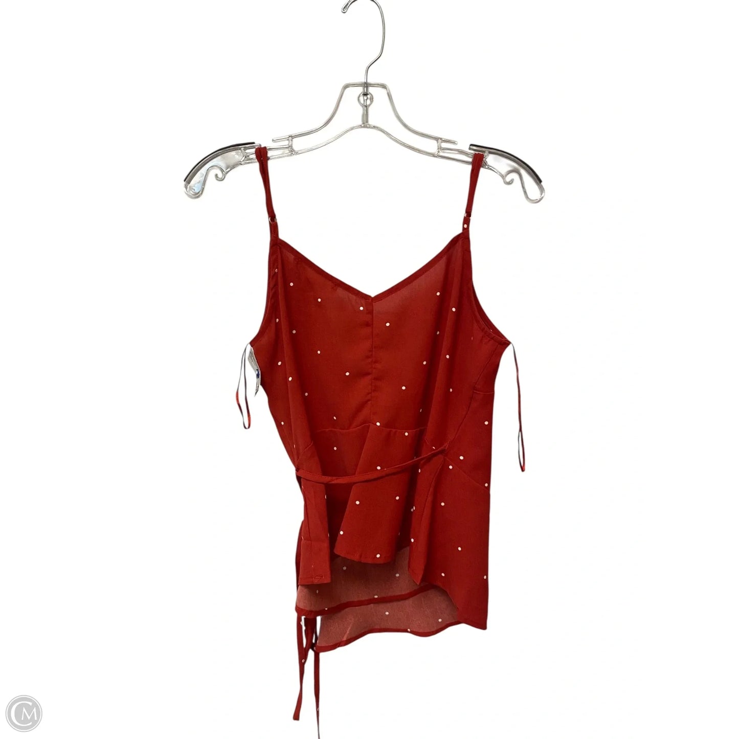 Top Sleeveless By Love Stitch In Red, Size: S