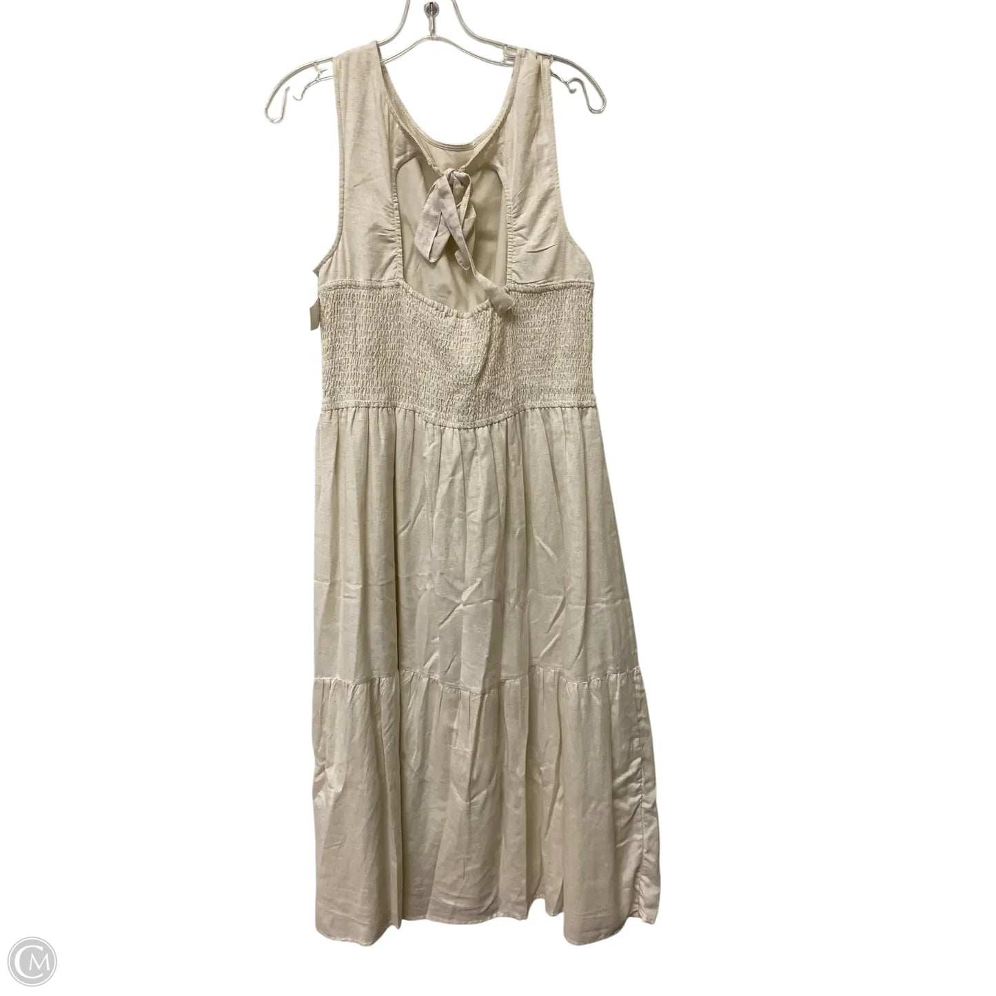 Dress Casual Maxi By Sincerely Jules In Cream, Size: Xl