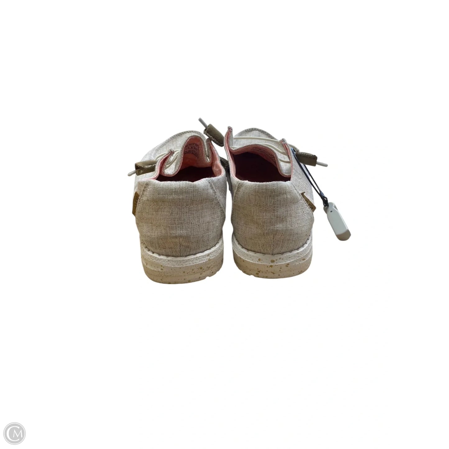 Shoes Flats By Hey Dude In Tan, Size: 6