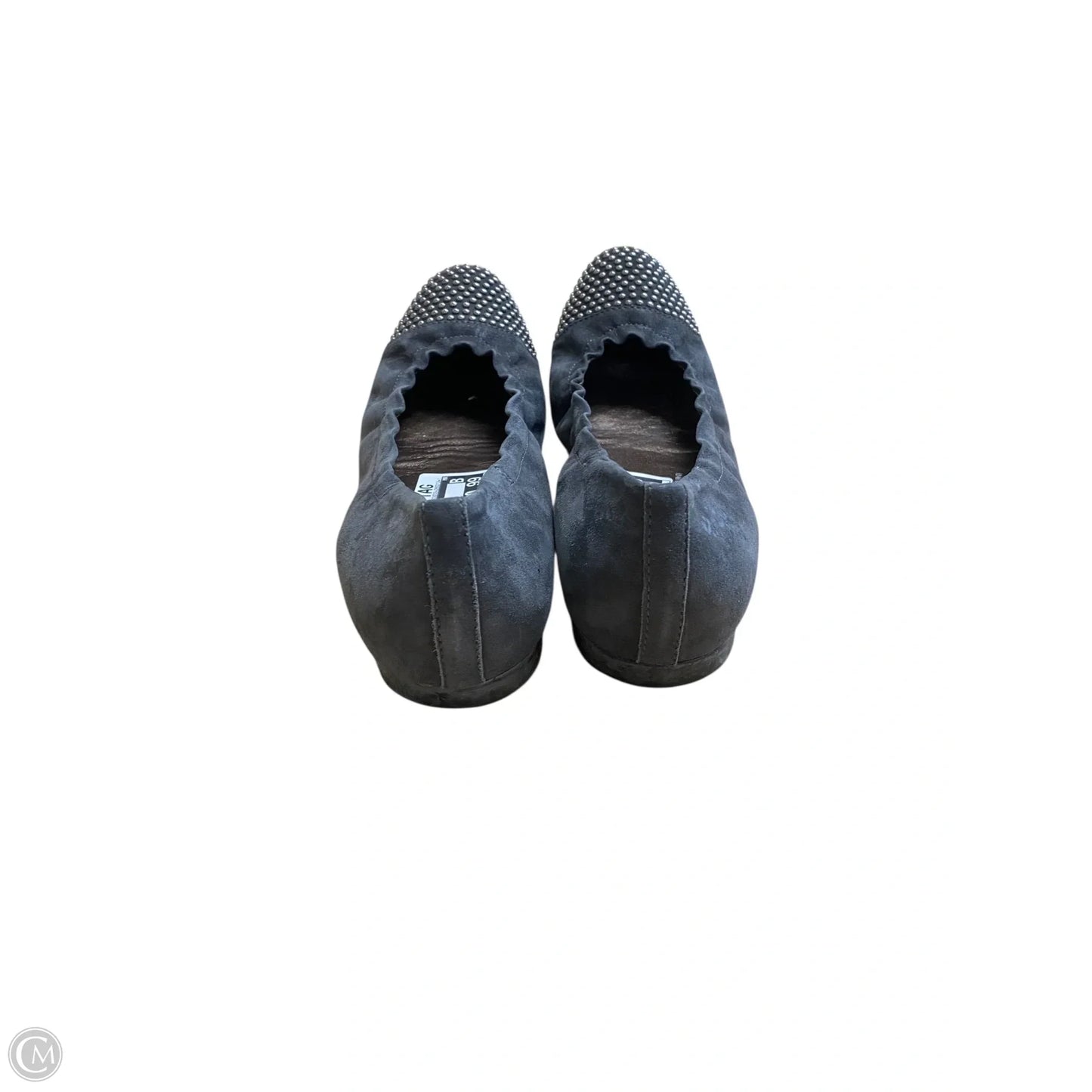 Shoes Flats By Agl In Grey, Size: 10