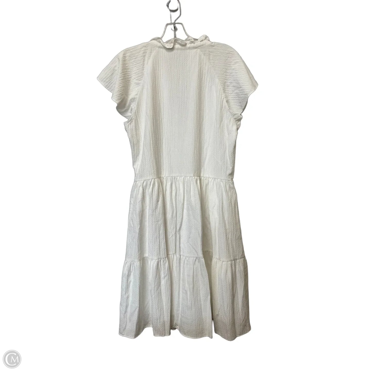 Dress Casual Short By Alex Marie In White, Size: 12