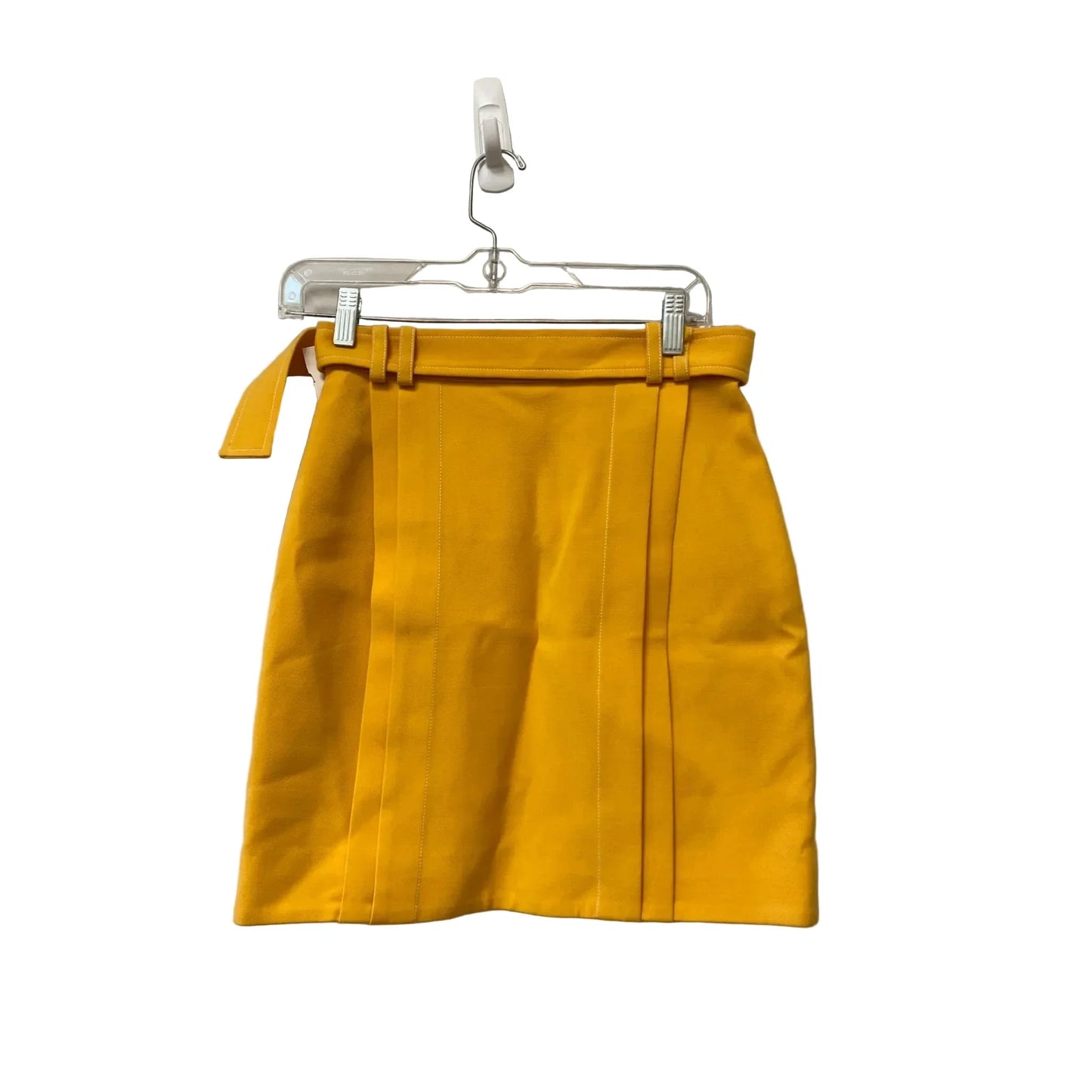 Skirt Mini & Short By Cma In Yellow, Size: 4
