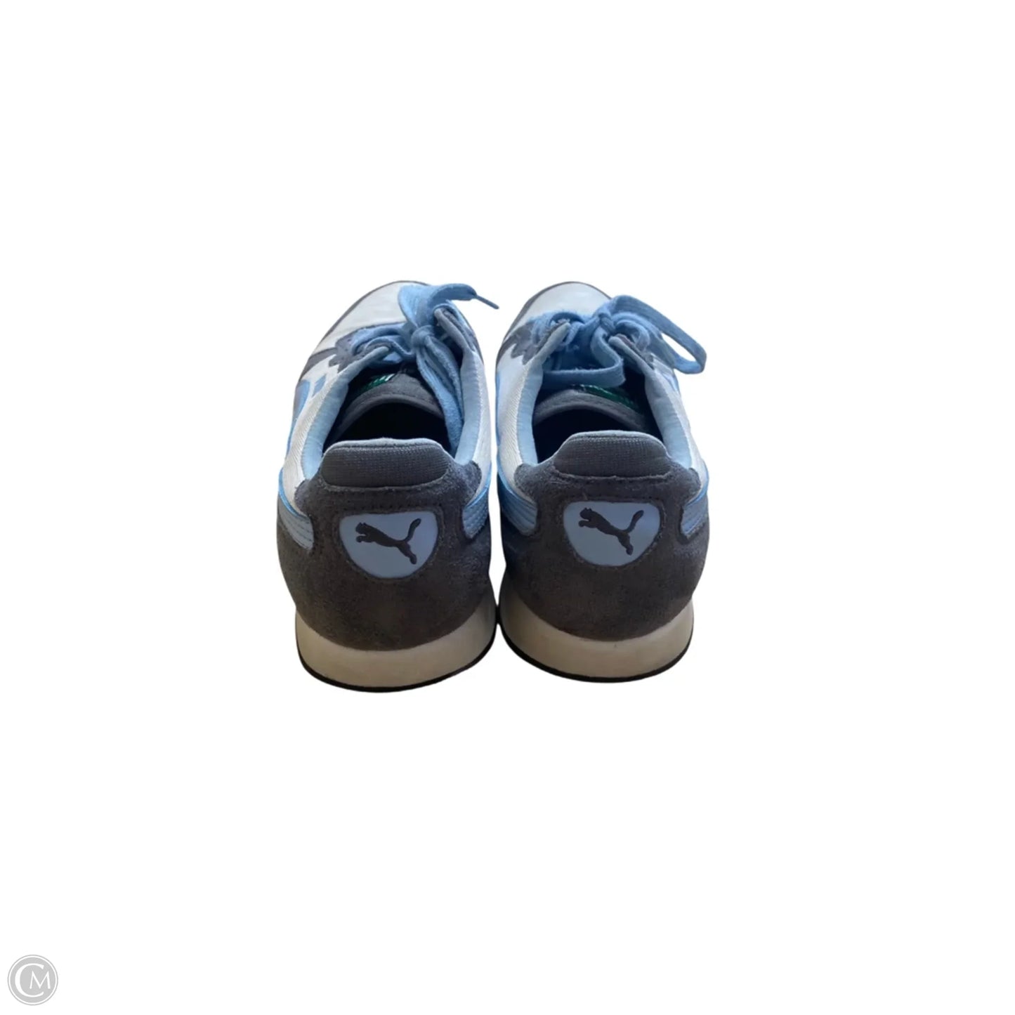 Shoes Athletic By Puma In Blue & White, Size: 8.5