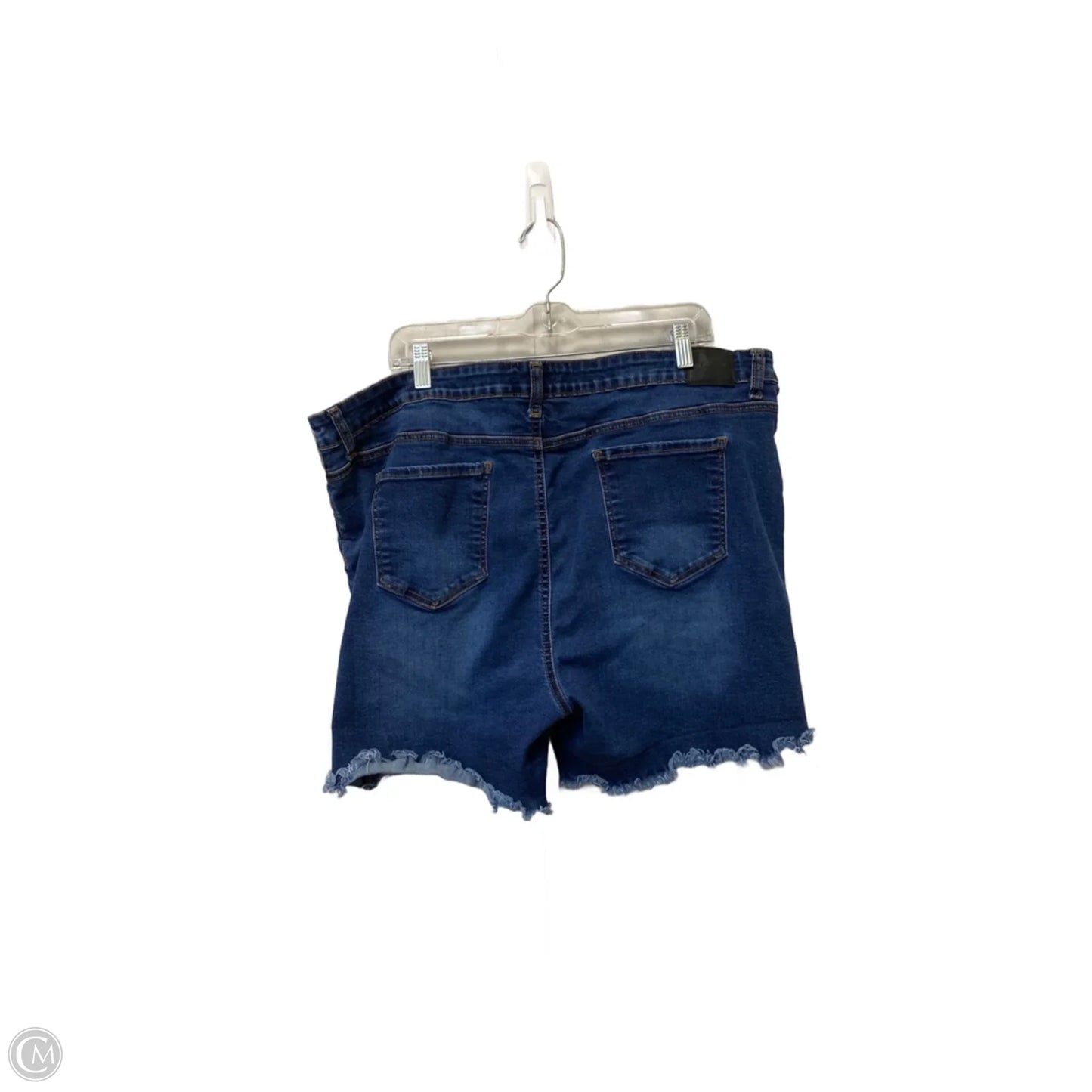 Shorts By Cme In Blue Denim, Size: 3x