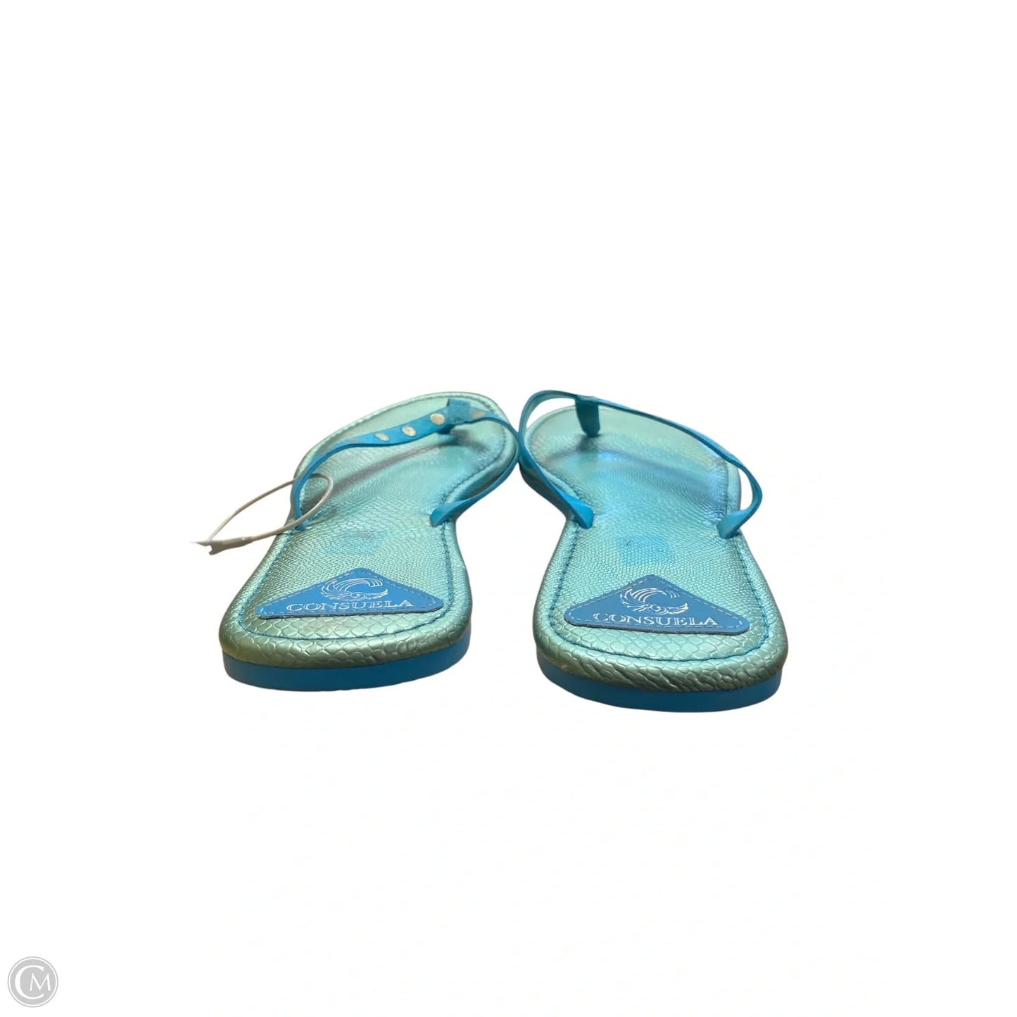 Sandals Flip Flops By Consuela In Blue, Size: 8