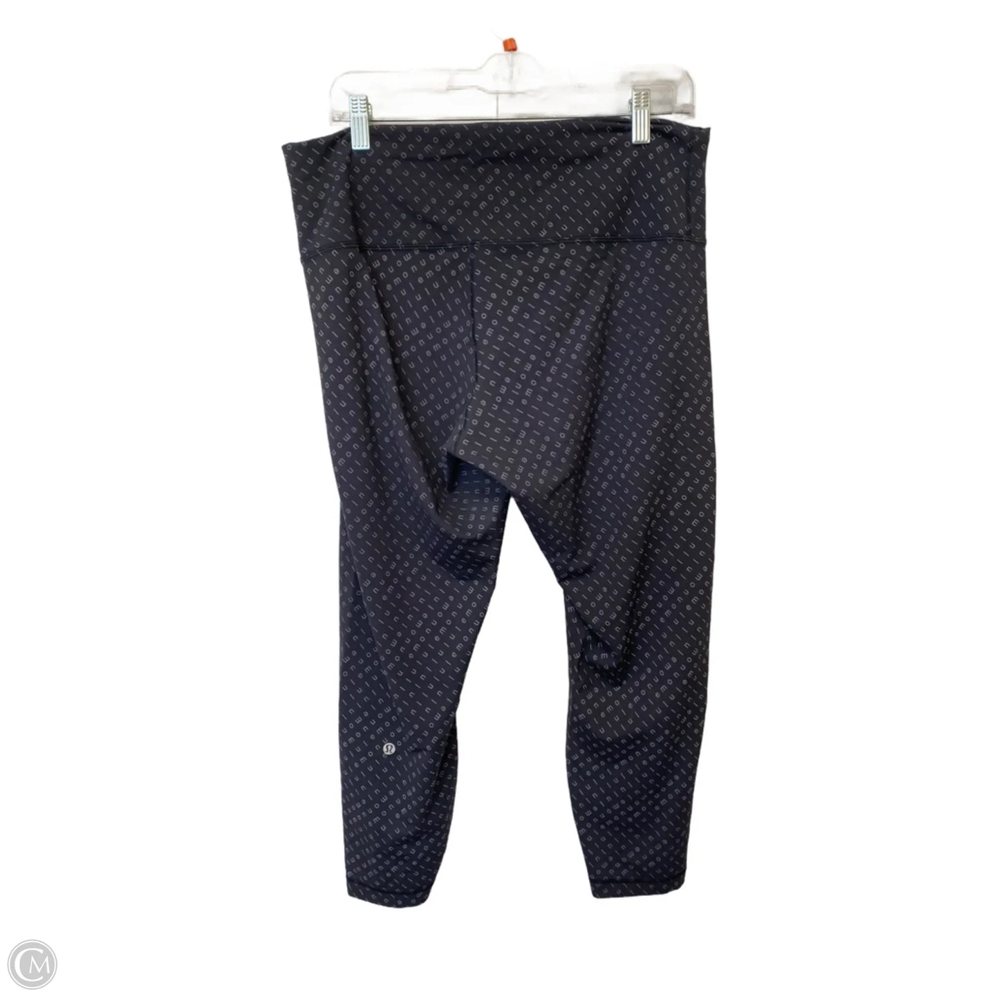 Athletic Leggings By Lululemon In Grey, Size: 16