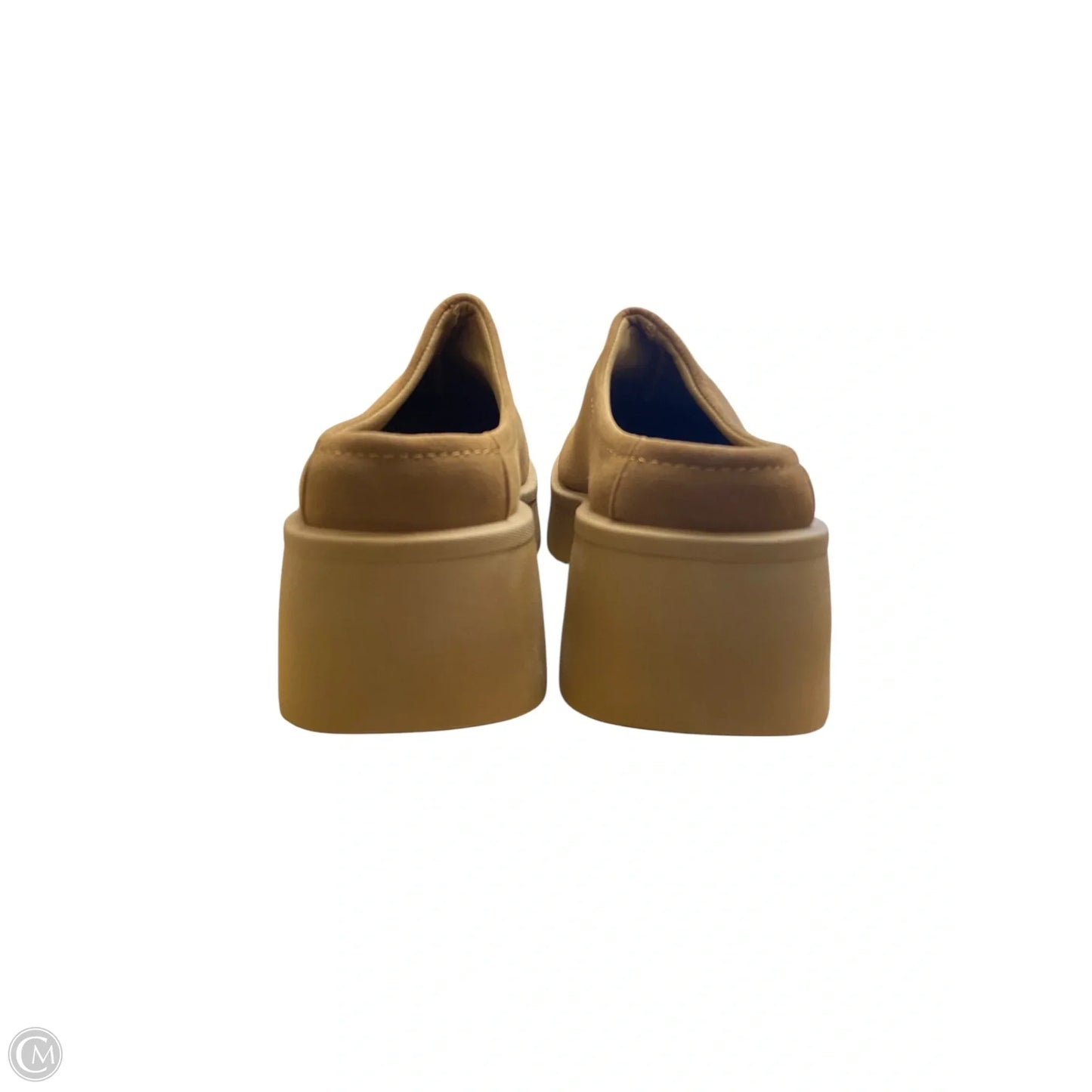 Shoes Heels Block By Forever In Tan, Size: 7.5