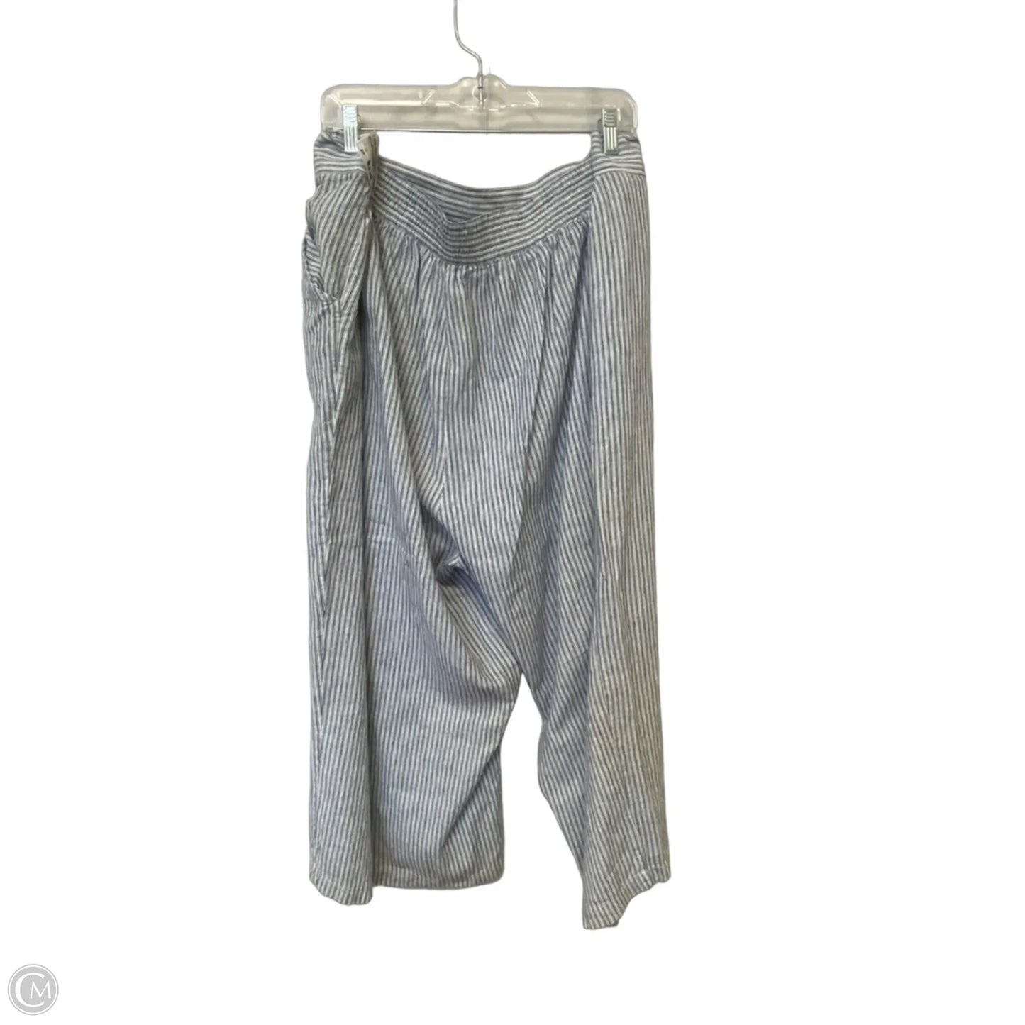 Pants Cropped By Max Studio In Striped Pattern, Size: 3x