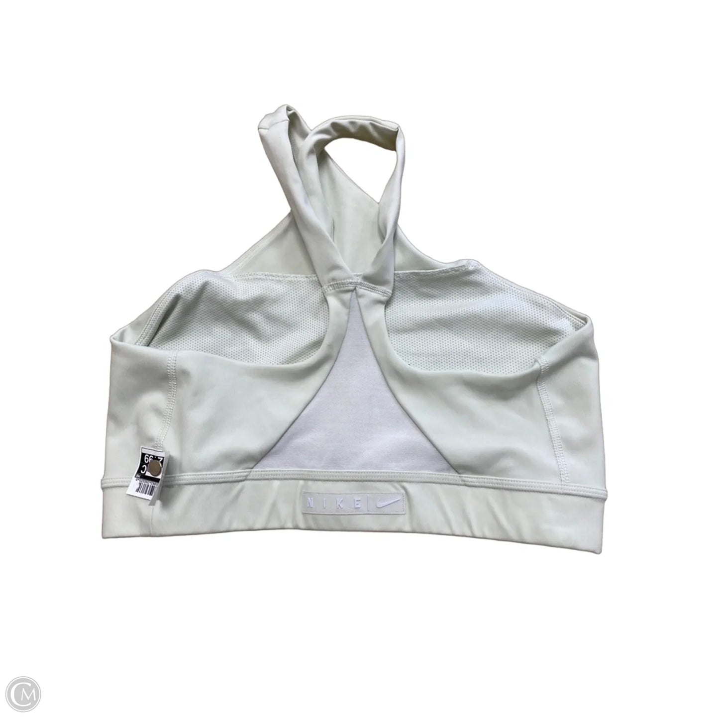 Athletic Bra By Nike In Green, Size: L