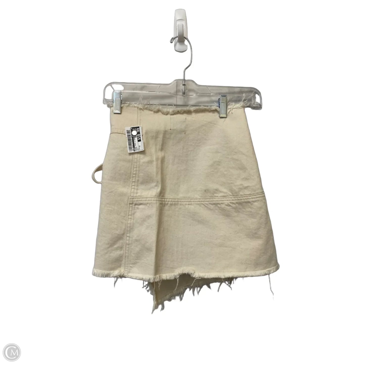 Skirt Mini & Short By Bdg In Cream, Size: Xs