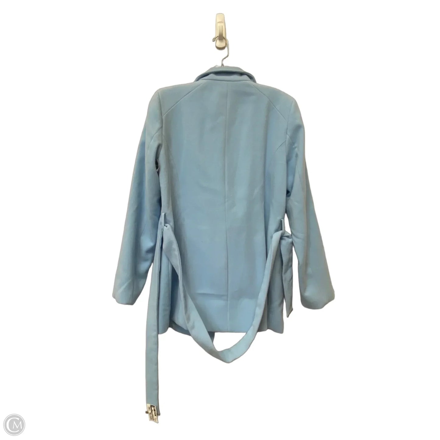 Coat Peacoat By Boston Proper In Blue, Size: 10